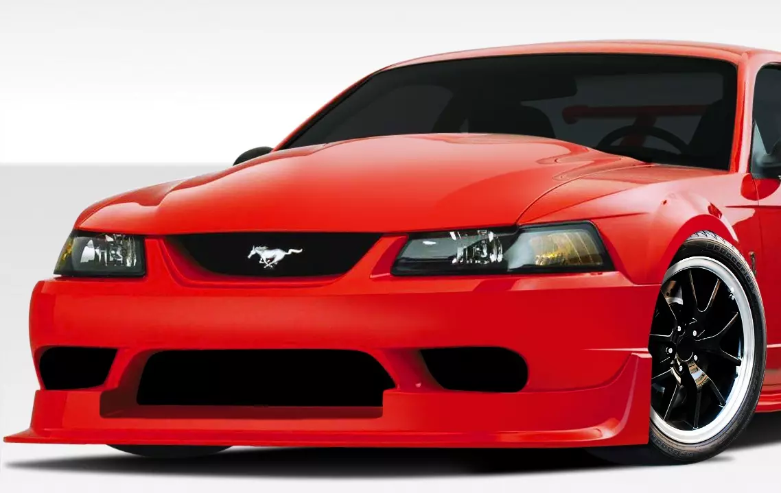 1999-2004 Ford Mustang Duraflex CBR500 Wide Body Front Bumper Cover 1 Piece - Image 1