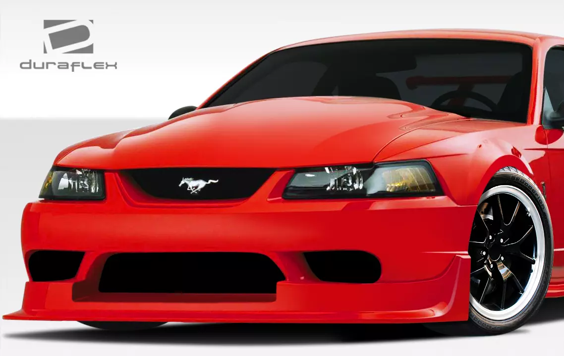 1999-2004 Ford Mustang Duraflex CBR500 Wide Body Front Bumper Cover 1 Piece - Image 2