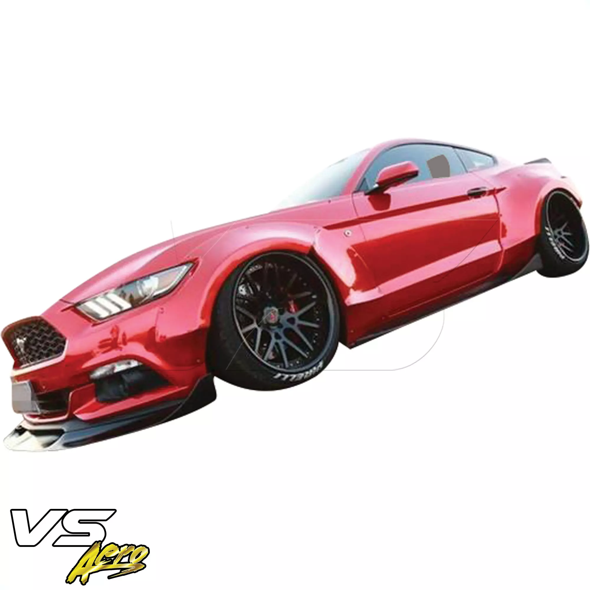 VSaero FRP RBOT Wide Body Kit /w Wing > Ford Mustang 2015-2017 - Image 12