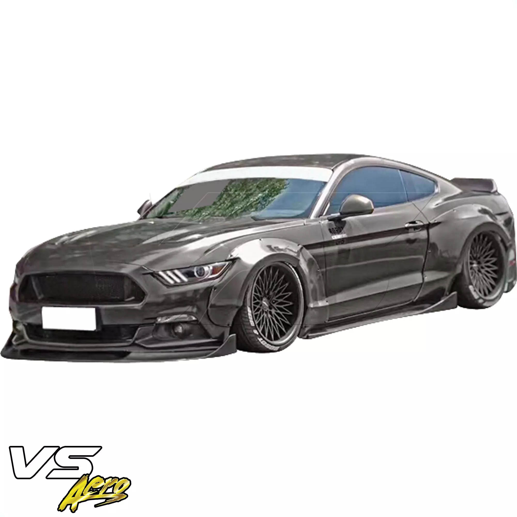 VSaero FRP RBOT Wide Body Kit /w Wing > Ford Mustang 2015-2017 - Image 26