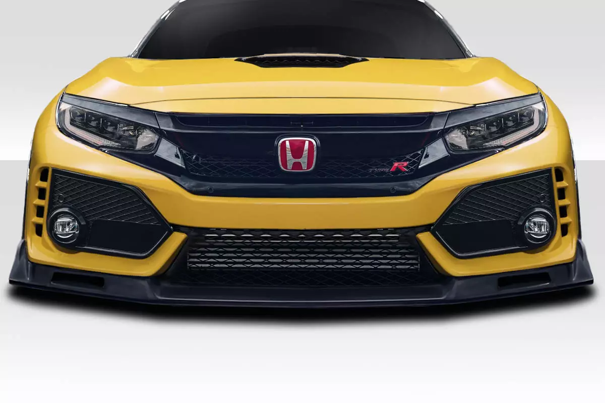 2017-2021 Honda Civic TypeR Duraflex EVS Front Lip Under Spoiler 1 Piece - Image 1