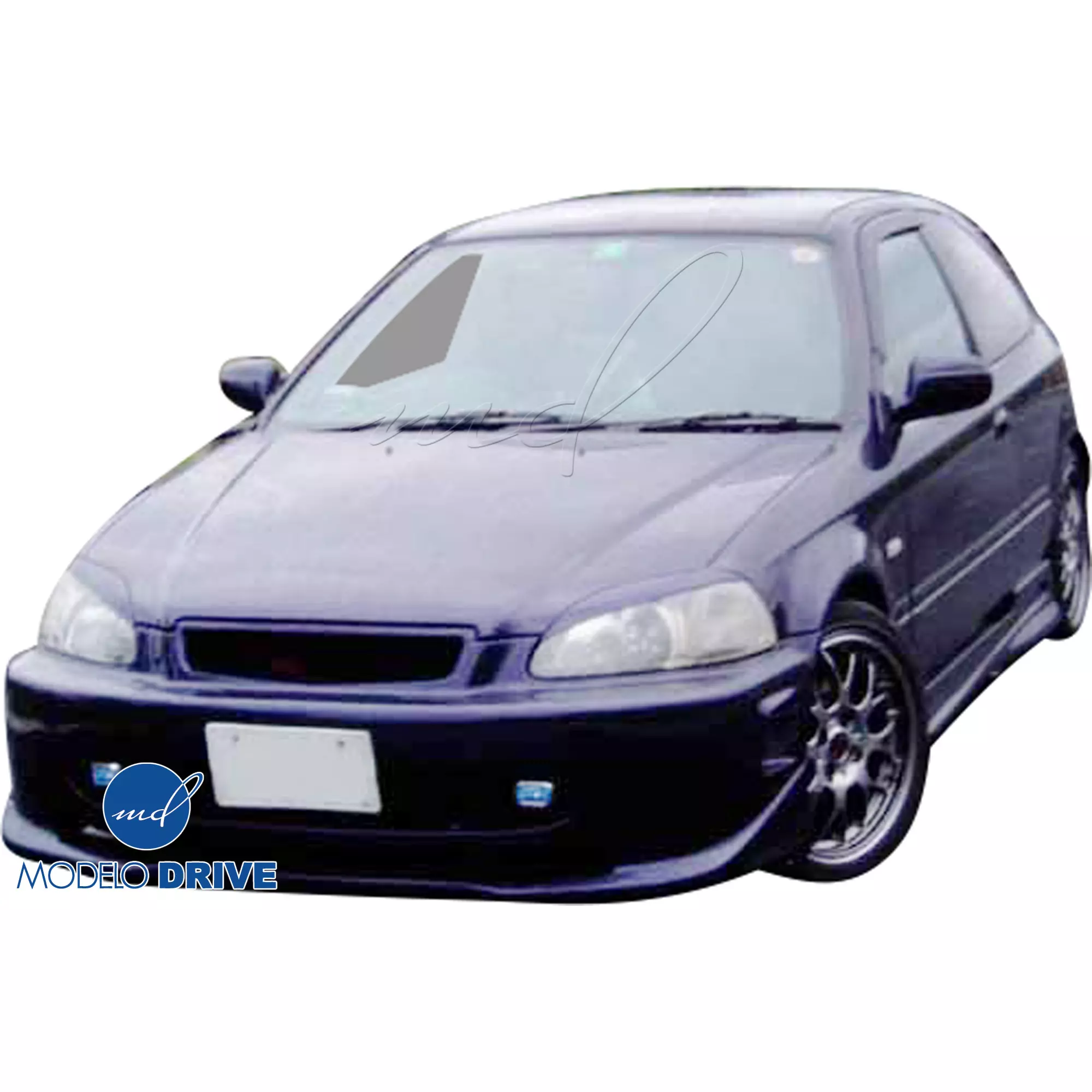 ModeloDrive FRP ZEA Body Kit 4pc > Honda Civic EK9 1996-1998 > 3-Door Hatch - Image 4