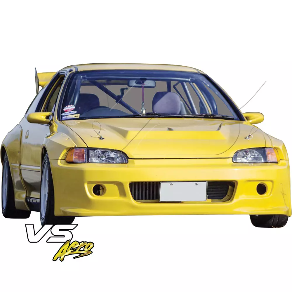 VSaero FRP TKYO Wide Body Front Bumper > Honda Civic EG 1992-1995 > 3dr Hatchback - Image 3