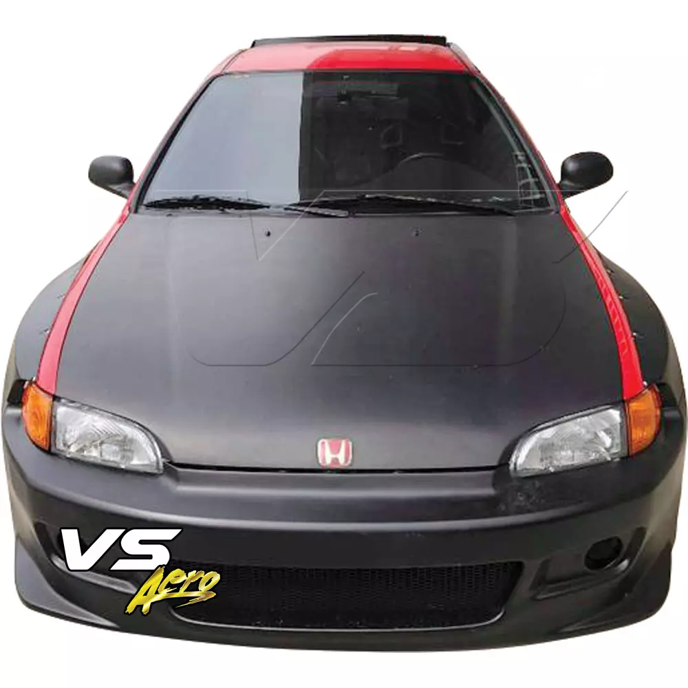 VSaero FRP TKYO Wide Body Front Bumper > Honda Civic EG 1992-1995 > 3dr Hatchback - Image 9