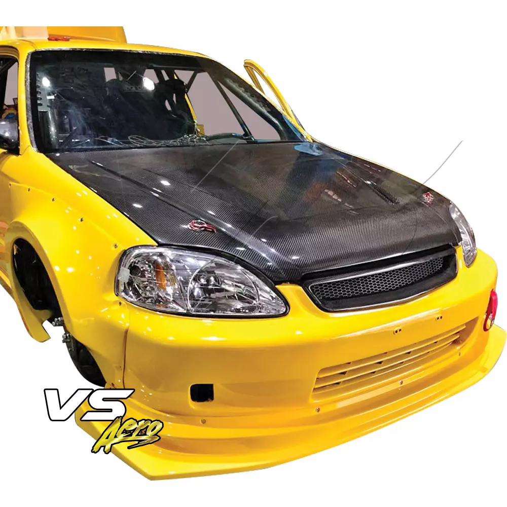 VSaero FRP MAM Wide Body Kit 8pc > Honda Civic EK 1999-2000 > 3dr Hatchback - Image 21