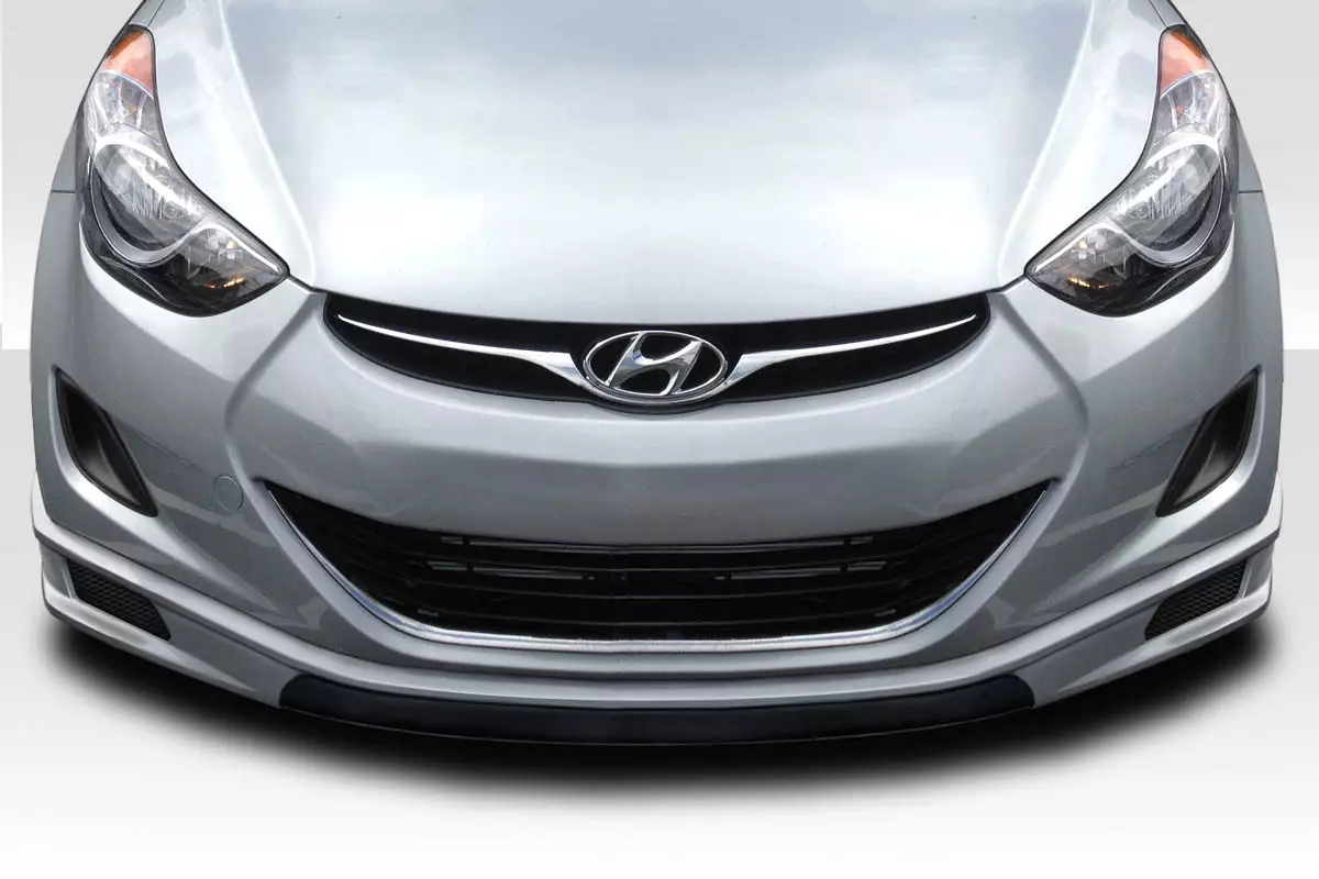 2011-2013 Hyundai Elantra Duraflex SQR Front Lip Spoiler 1 Piece - Image 1