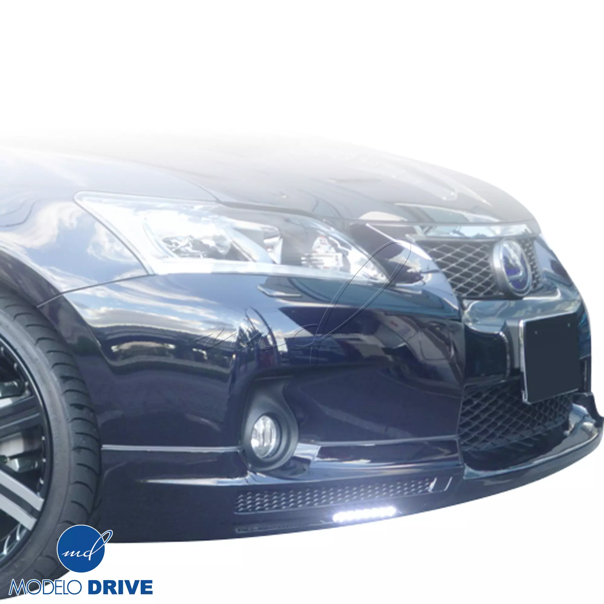 ModeloDrive FRP ZEU Front Add-on Valance > Lexus CT-Series 200H 2011-2013 - Image 6