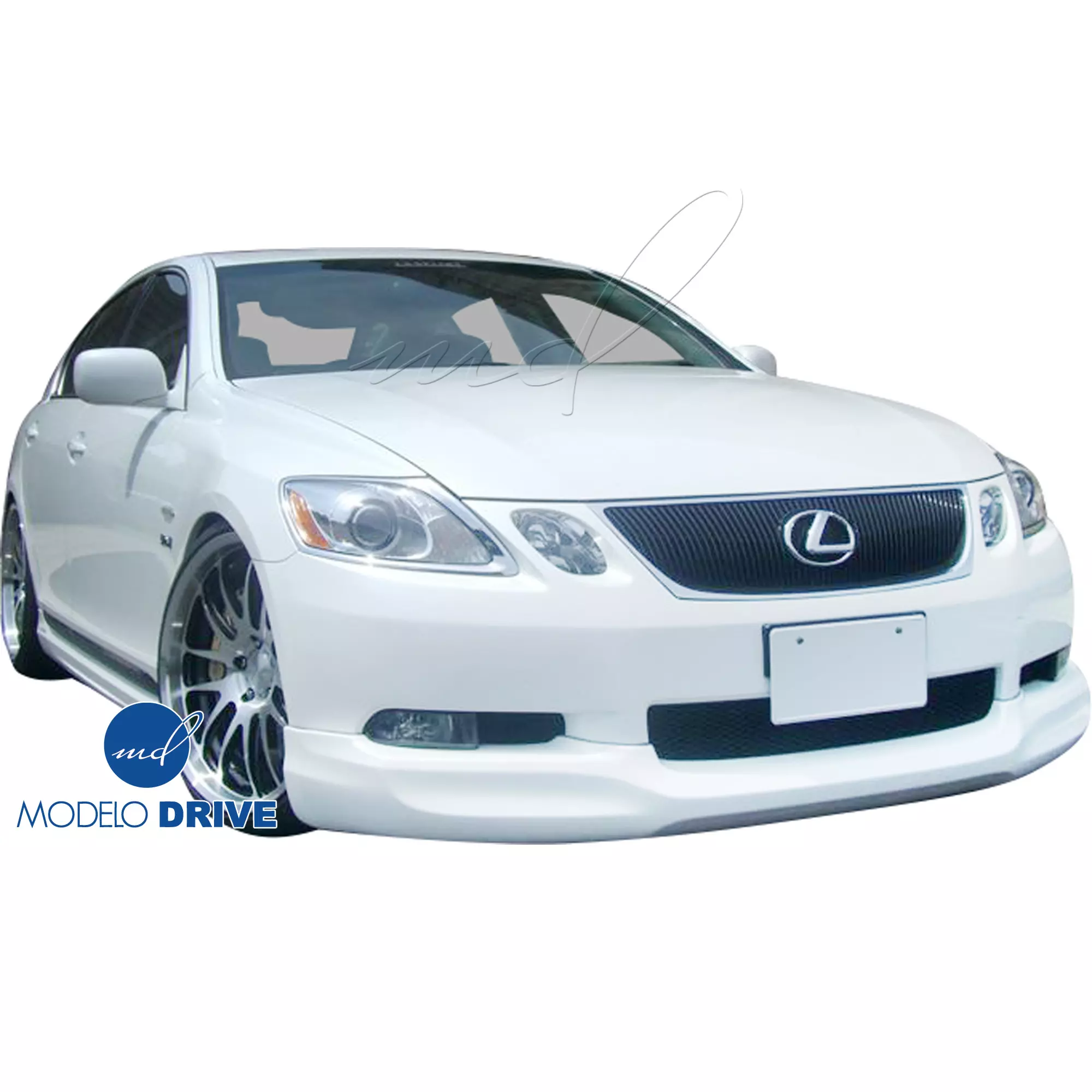 ModeloDrive FRP ING Front Add-on Valance > Lexus GS-Series GS300 GS350 GS430 GS450H 2006-2007 - Image 3