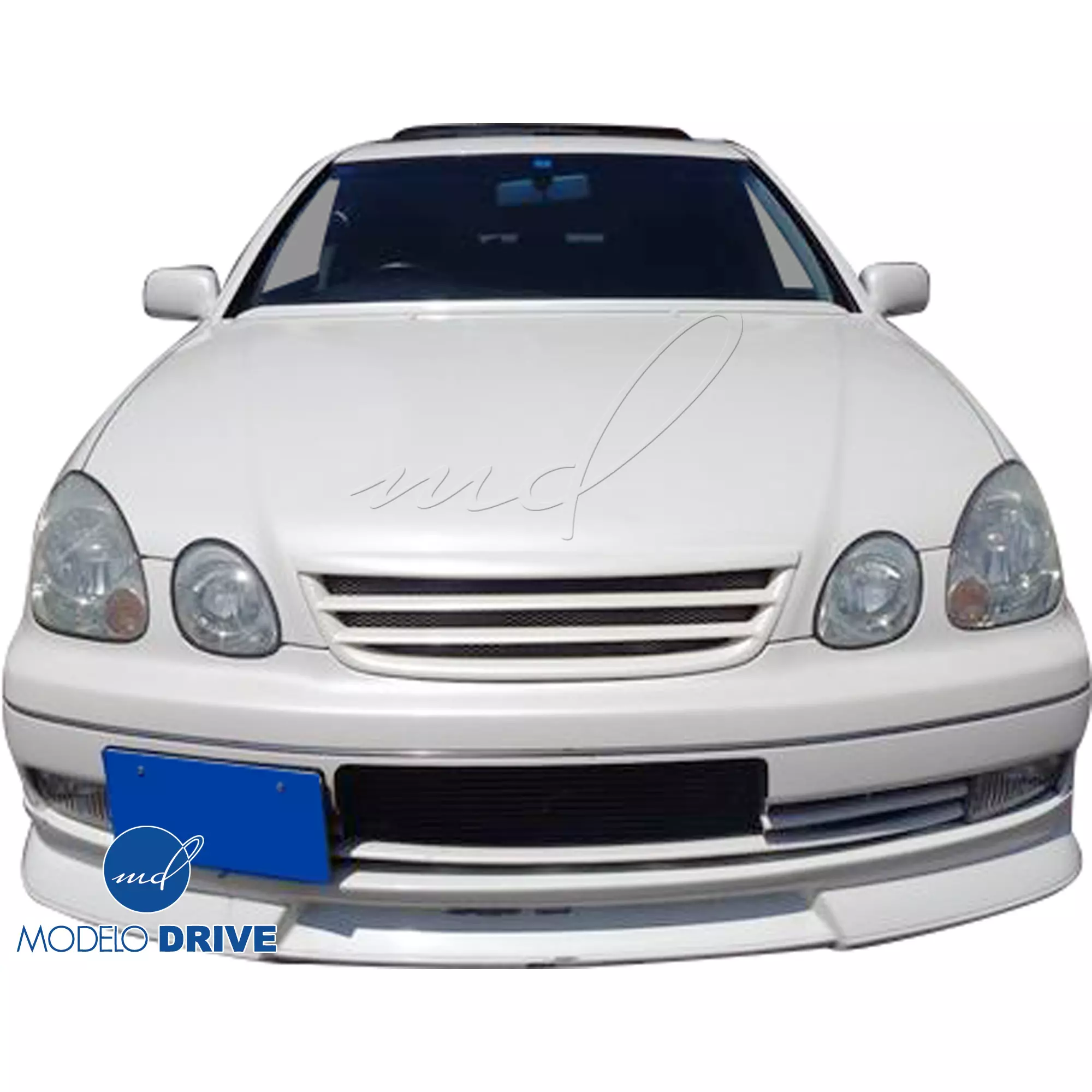 ModeloDrive FRP WAL SPOR Front Lip Valance > Lexus GS Series GS400 GS300 1998-2005 - Image 4