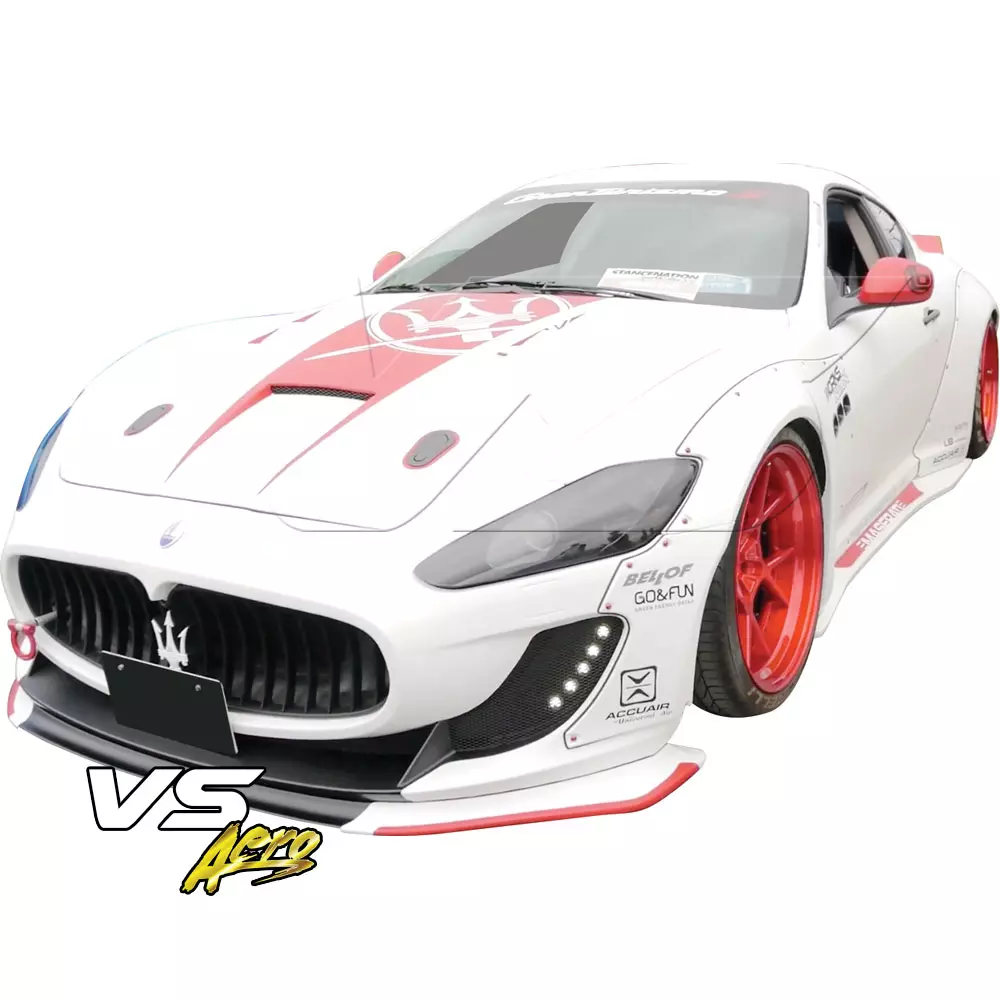 VSaero FRP LBPE Wide Body Kit /w Wing > Maserati GranTurismo 2008-2013 - Image 13