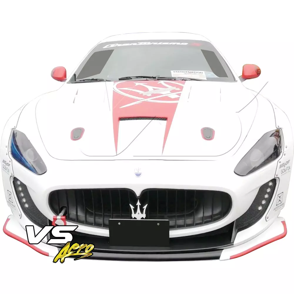VSaero FRP LBPE Wide Body Kit /w Wing > Maserati GranTurismo 2008-2013 - Image 15