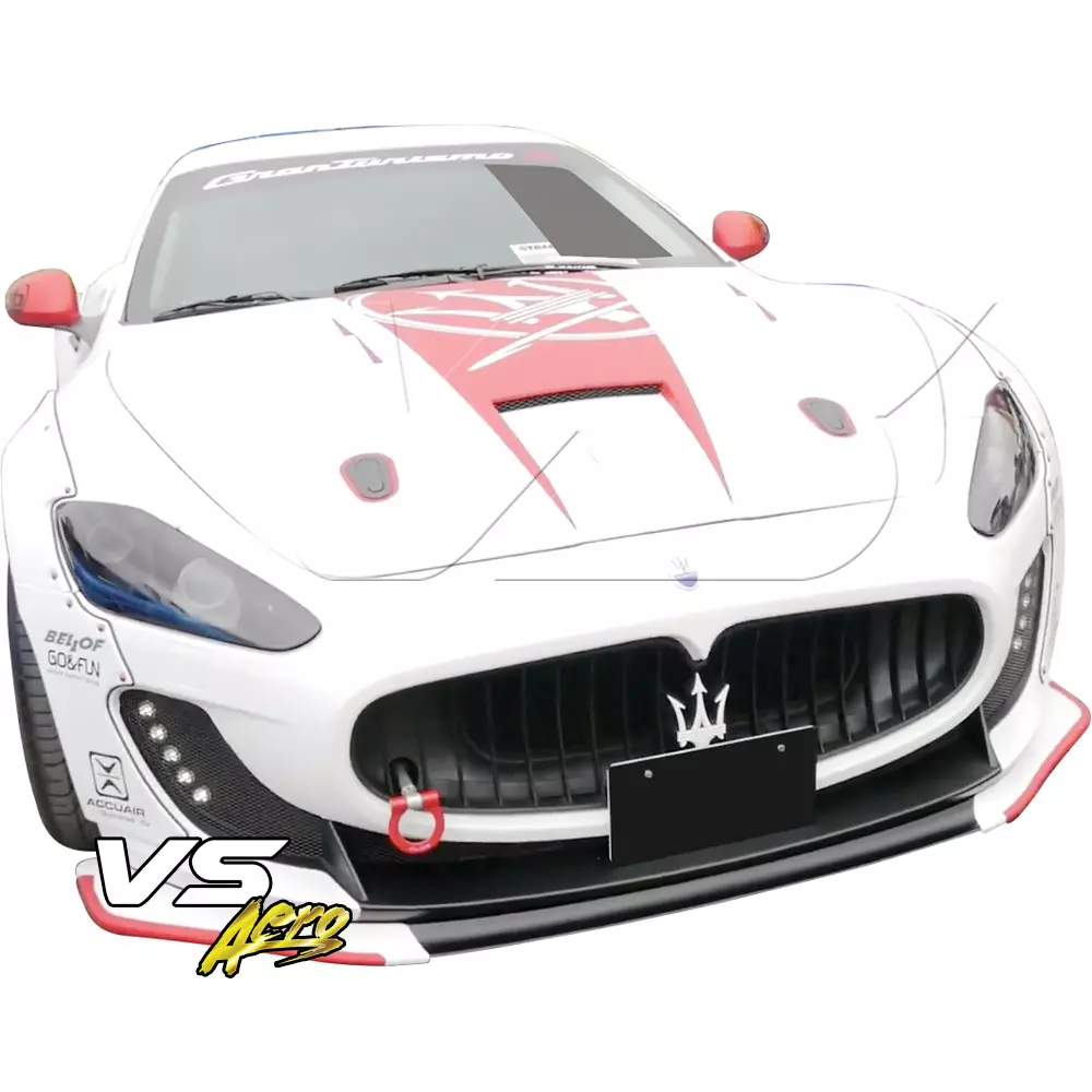 VSaero FRP LBPE Wide Body Kit /w Wing > Maserati GranTurismo 2008-2013 - Image 16