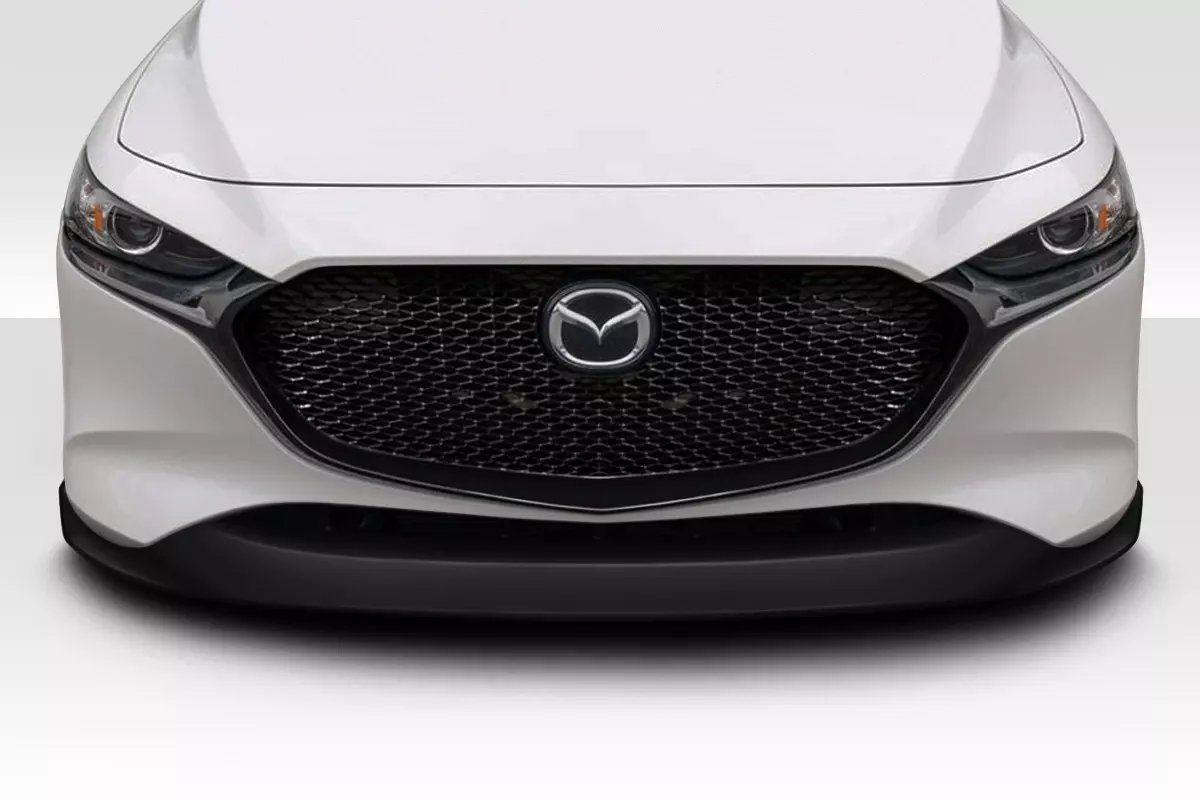 2019-2023 Mazda 3 Duraflex J Spec Front Lip Spoiler Air Dam 1 Piece - Image 1