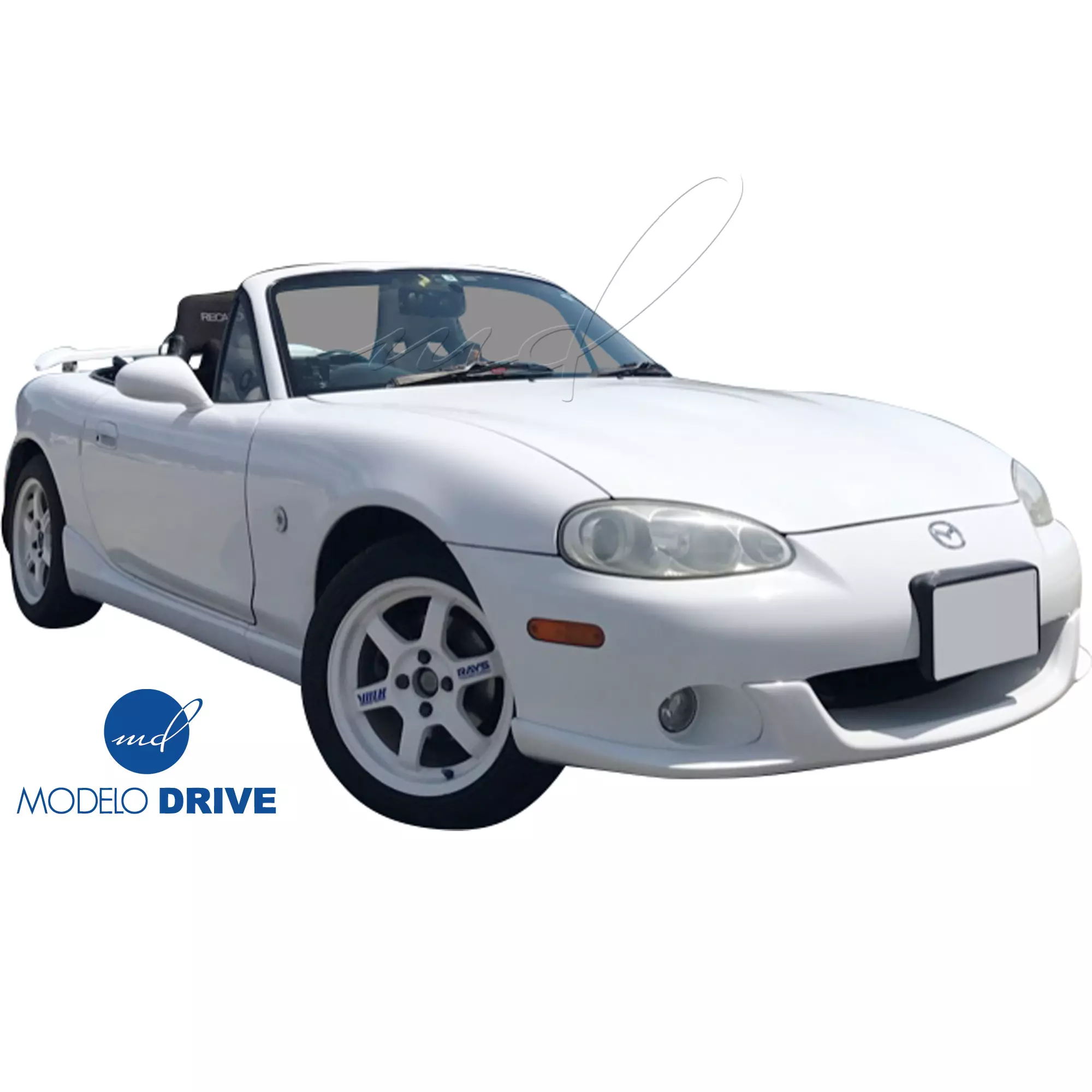 ModeloDrive FRP MSPE Front Lip > Mazda Miata (NB2) 2001-2005 - Image 9