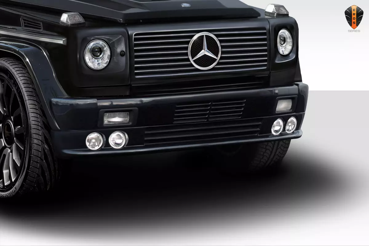 2000-2010 Mercedes G Class W463 Eros Version 3 Front Lip Spoiler 1 Piece (S) - Image 2