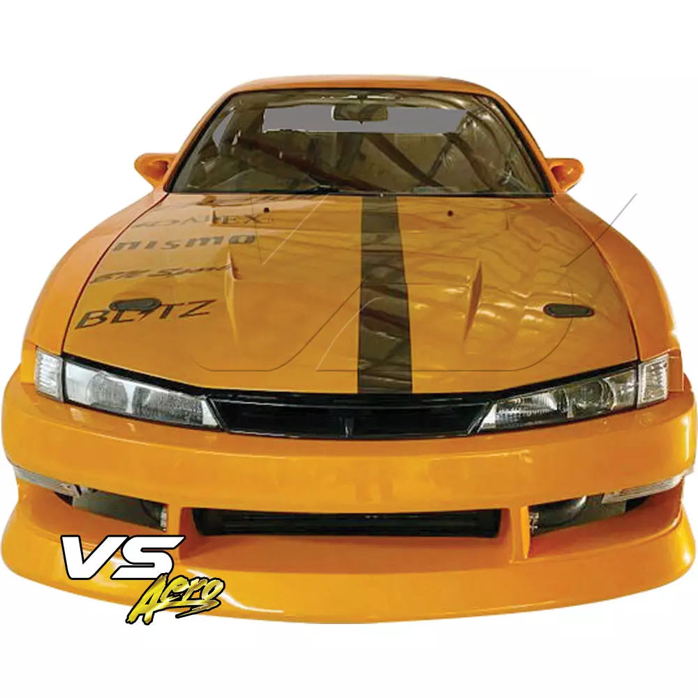 VSaero FRP BSPO Blister Wide Body Kit 8pc > Nissan 240SX S14 1997-1998 - Image 94