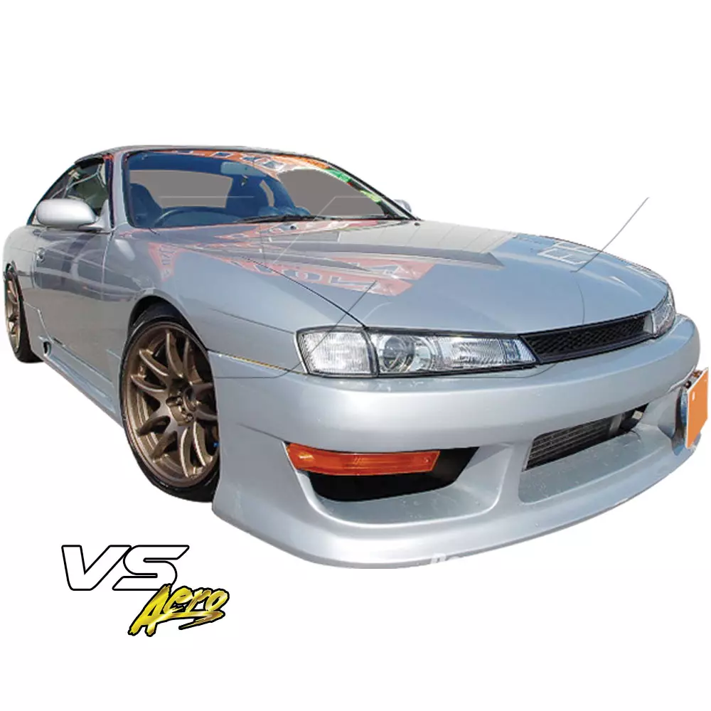 VSaero FRP VERT Front Bumper > Nissan 240SX S14 1997-1998 - Image 10