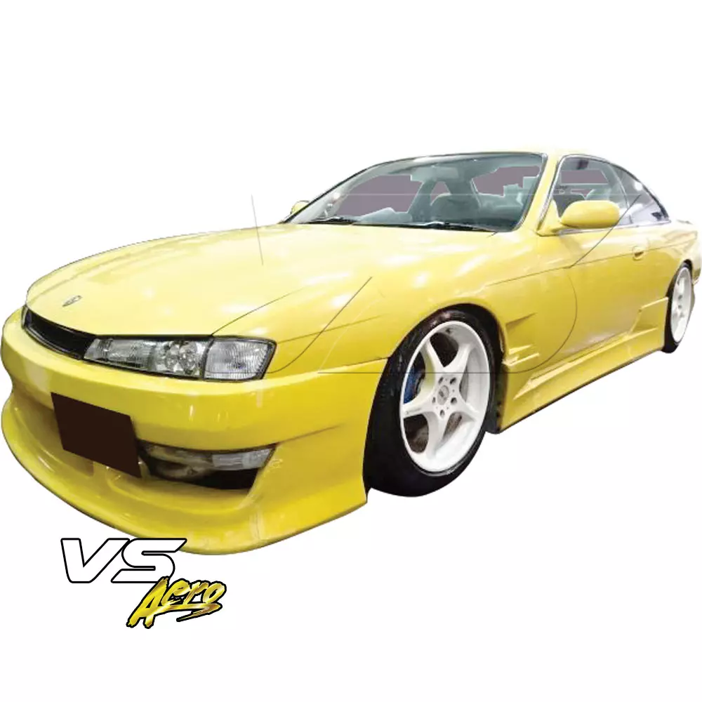 VSaero FRP VERT Front Bumper > Nissan 240SX S14 1997-1998 - Image 23