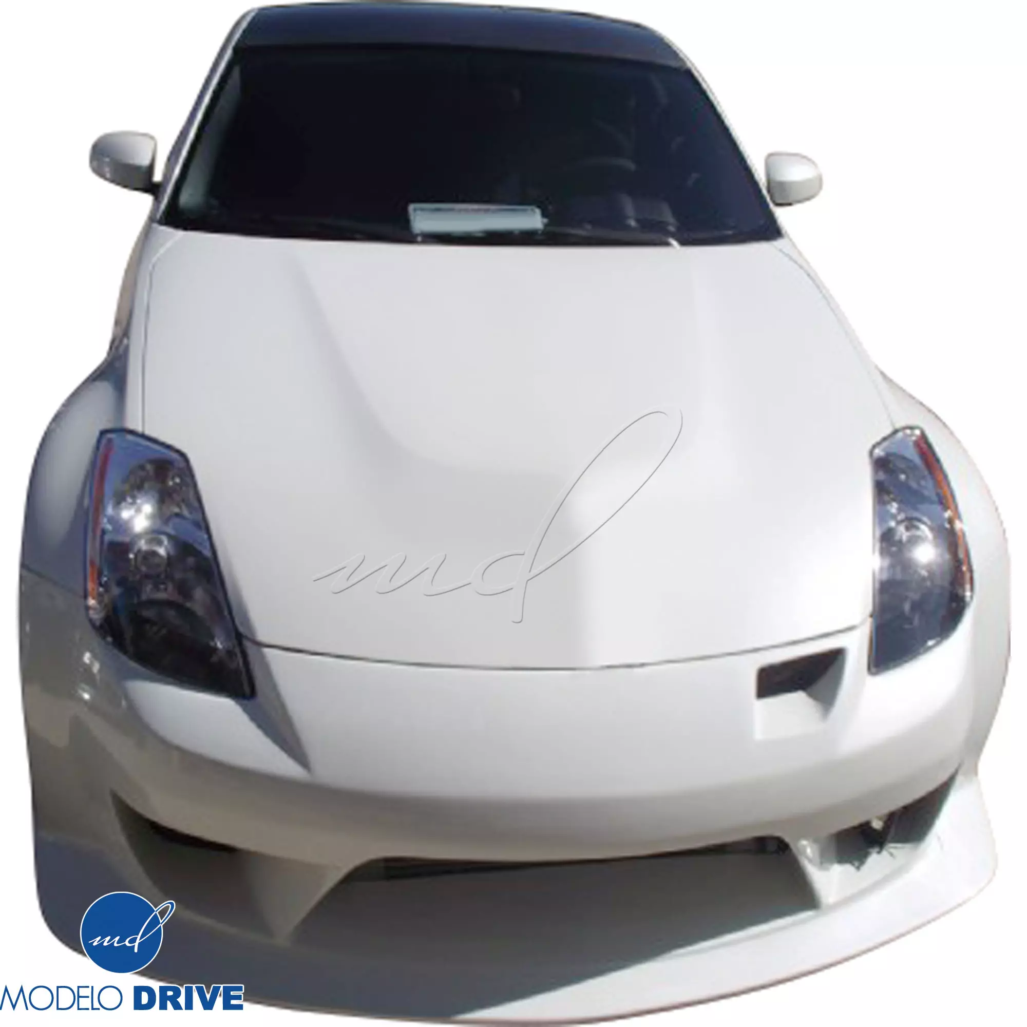 ModeloDrive FRP JVIZ Type-N Body Kit 4pc > Nissan 350Z Z33 2003-2008 - Image 8
