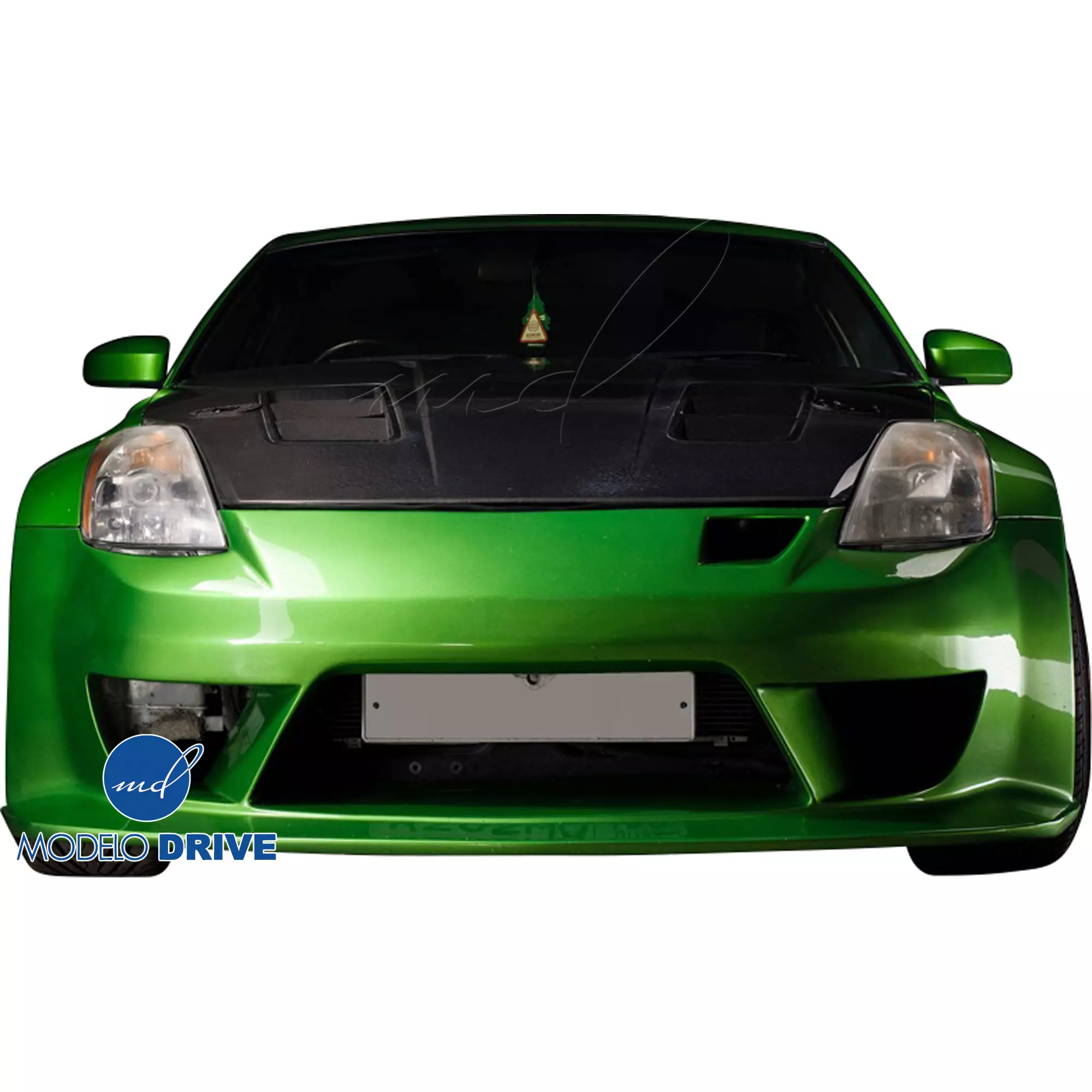 ModeloDrive FRP JVIZ Type-N Body Kit 4pc > Nissan 350Z Z33 2003-2008 - Image 20