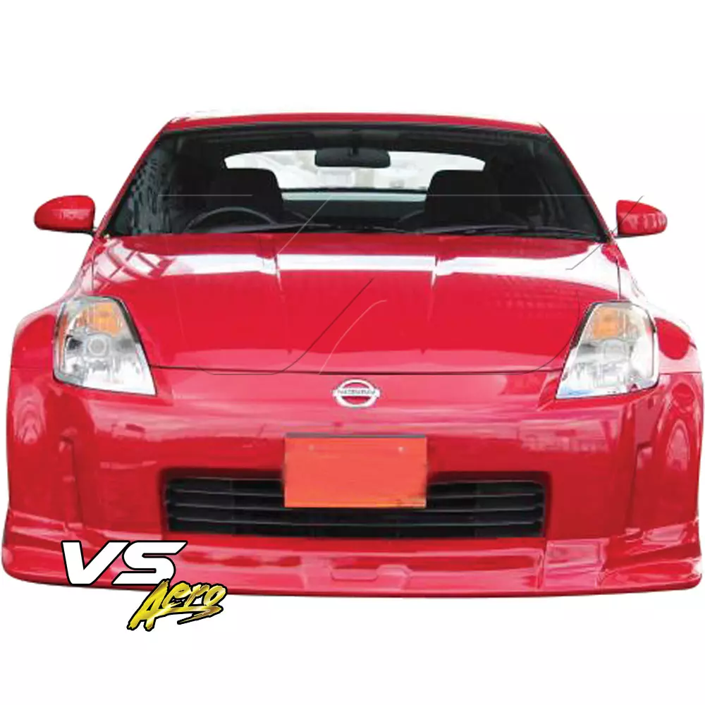 VSaero FRP CWE Front Lip Valance > Nissan 350Z Z33 2003-2005 - Image 17
