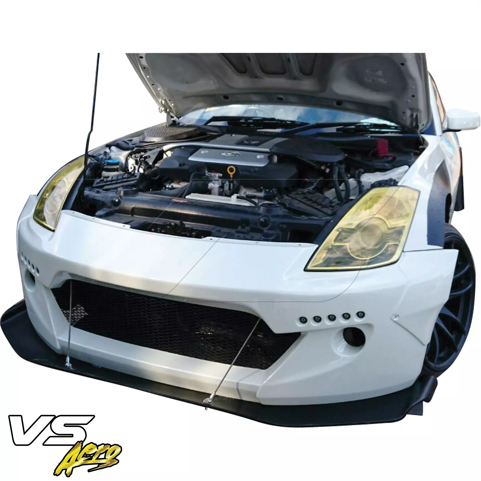 VSaero FRP TKYO Wide Body Kit 5pc > Nissan 350Z Z33 2003-2008 - Image 11