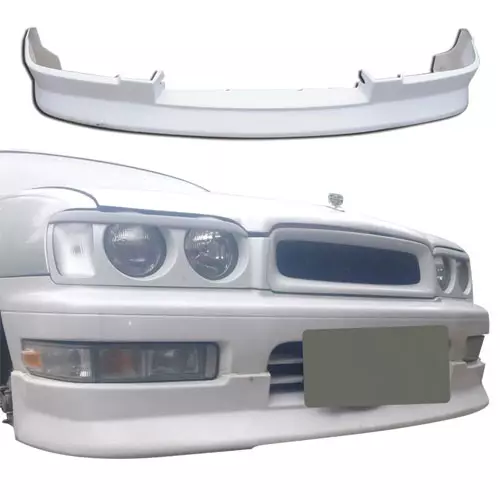 VSaero FRP WAL Front Lip Spoiler > Nissan Gloria Y33 1995-1999 - Image 1