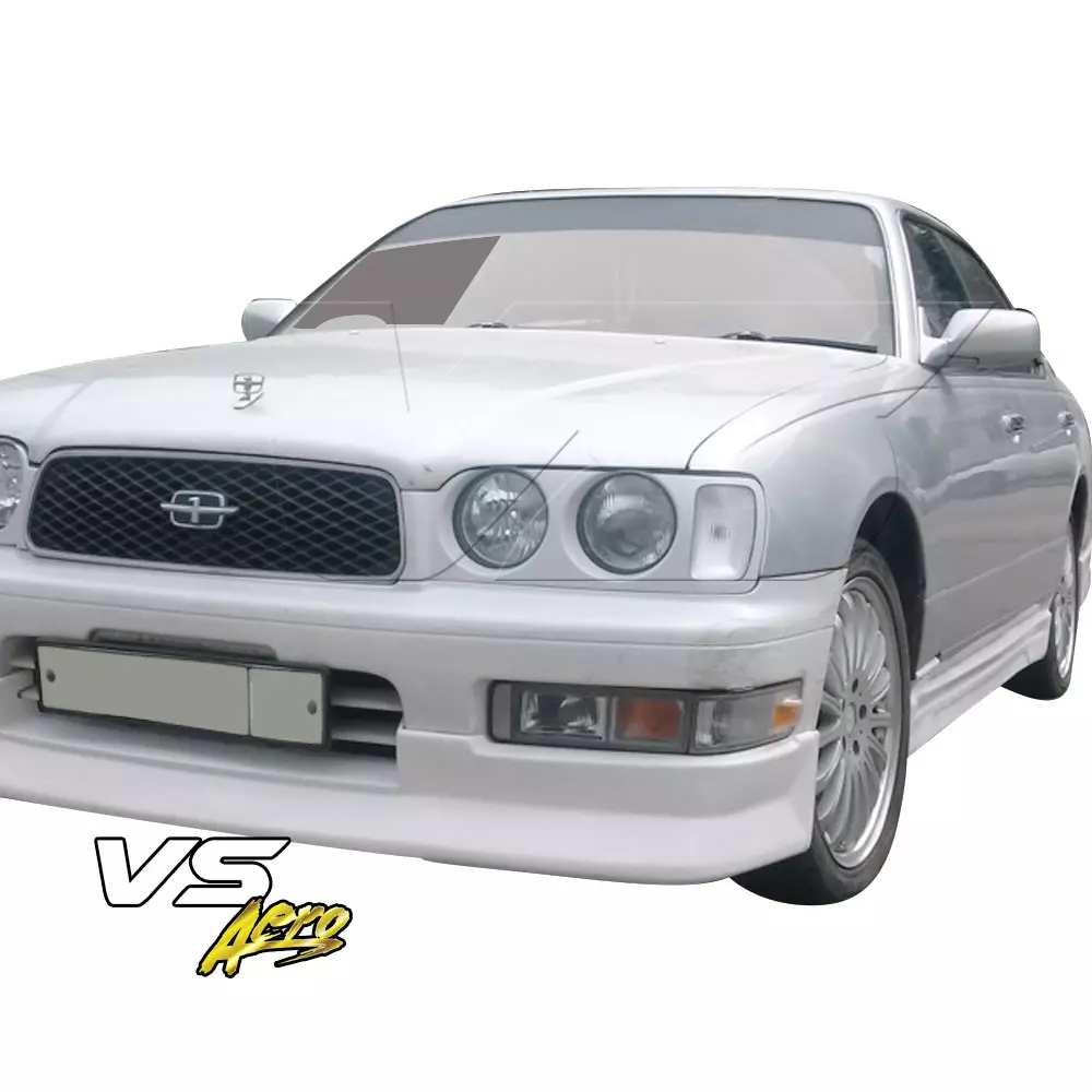VSaero FRP WAL Front Lip Spoiler > Nissan Gloria Y33 1995-1999 - Image 6