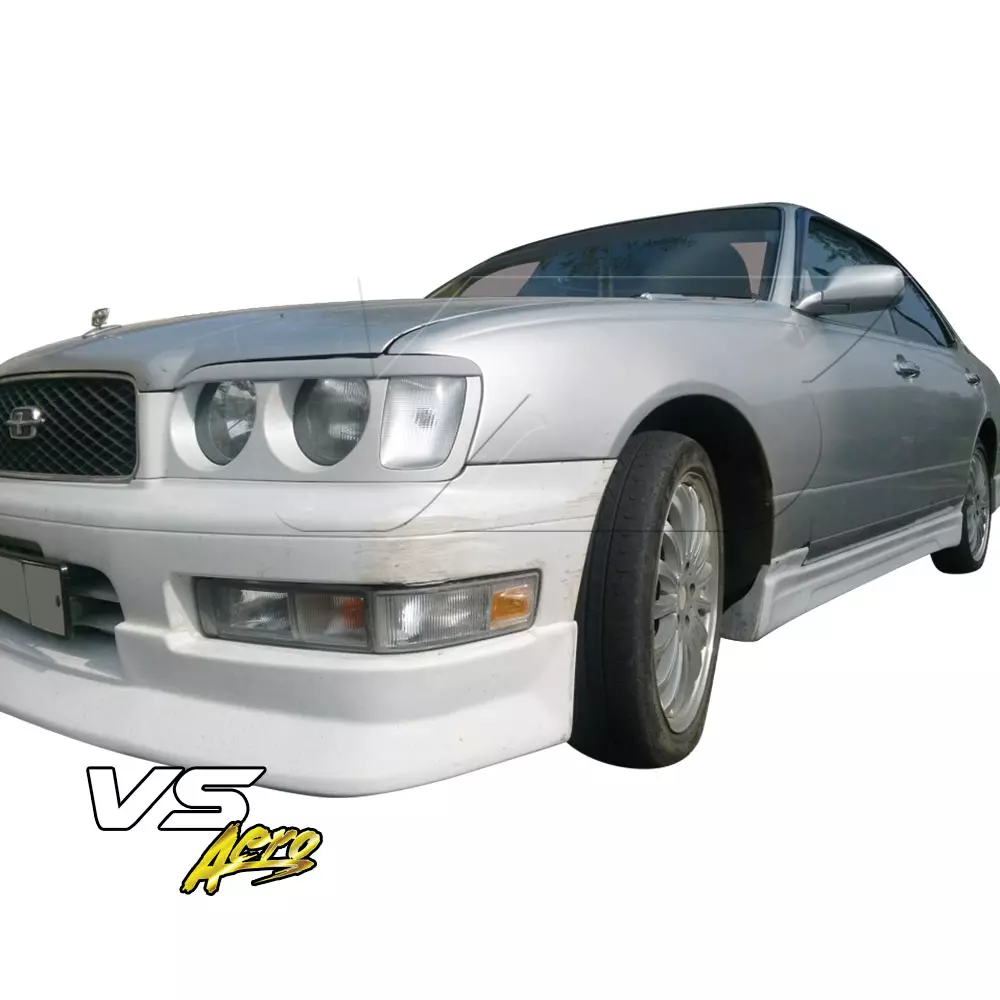 VSaero FRP WAL Front Lip Spoiler > Nissan Gloria Y33 1995-1999 - Image 7