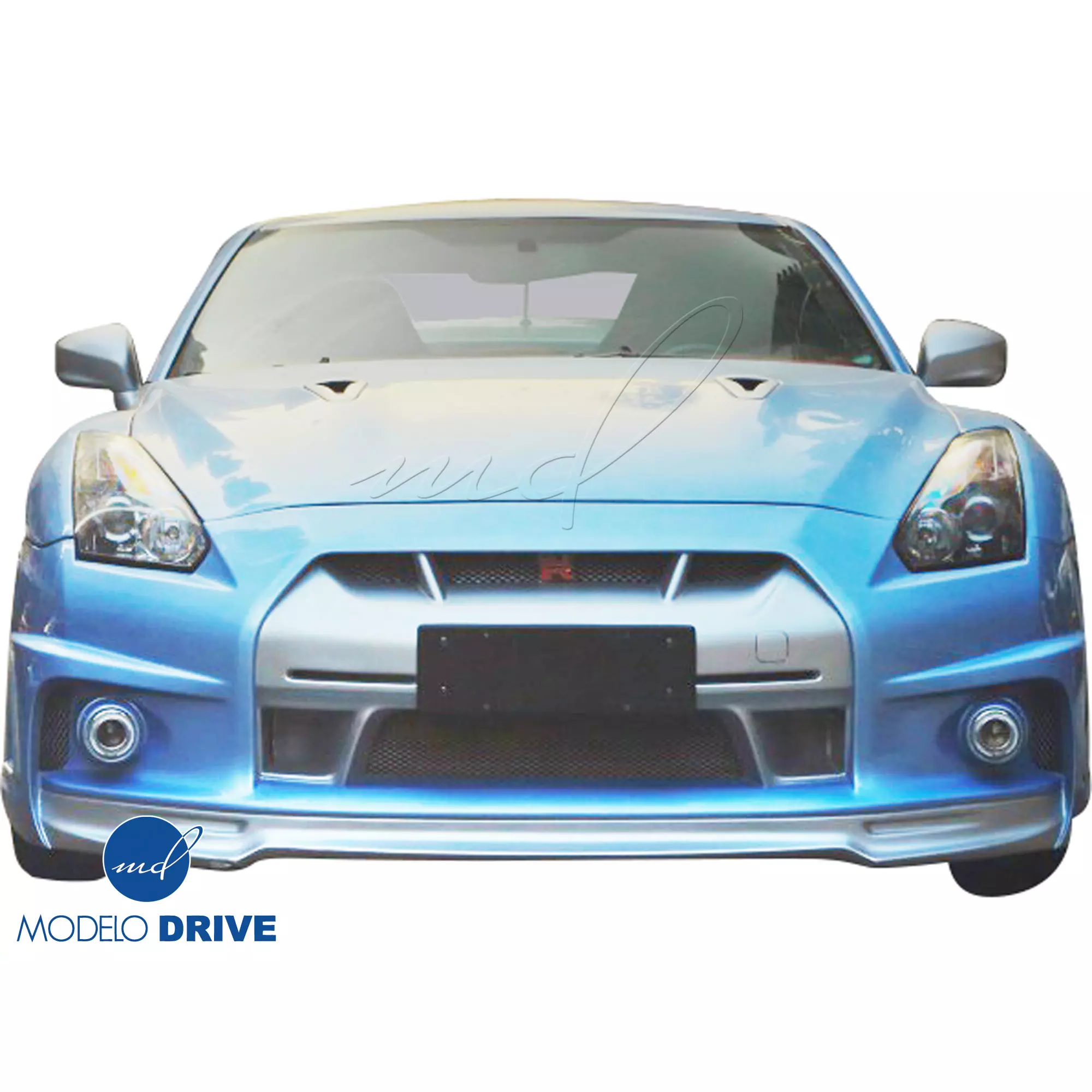 ModeloDrive FRP WAL BISO Front Bumper > Nissan GT-R GTR R35 2009-2015 - Image 20