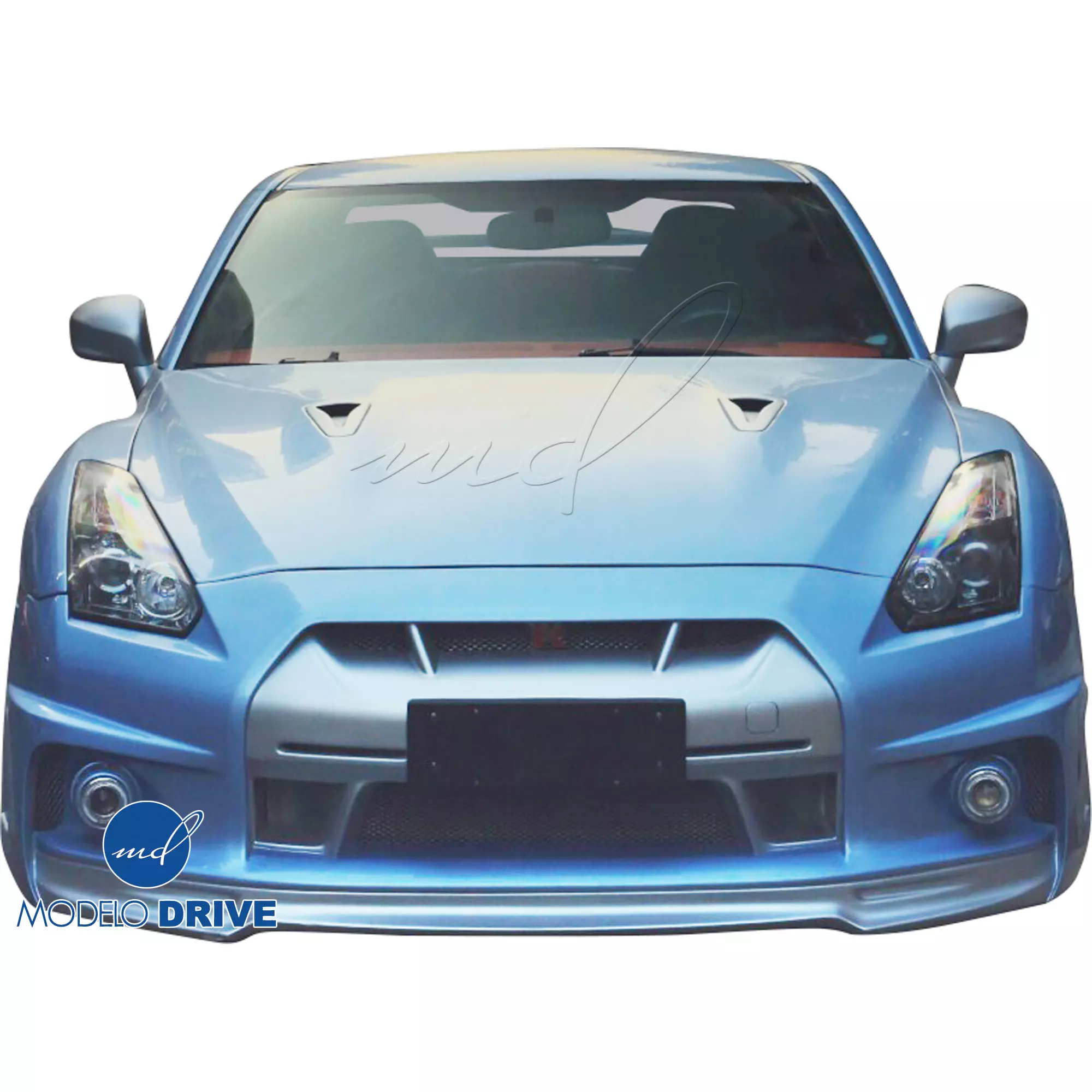 ModeloDrive FRP WAL BISO Front Bumper > Nissan GT-R GTR R35 2009-2015 - Image 21