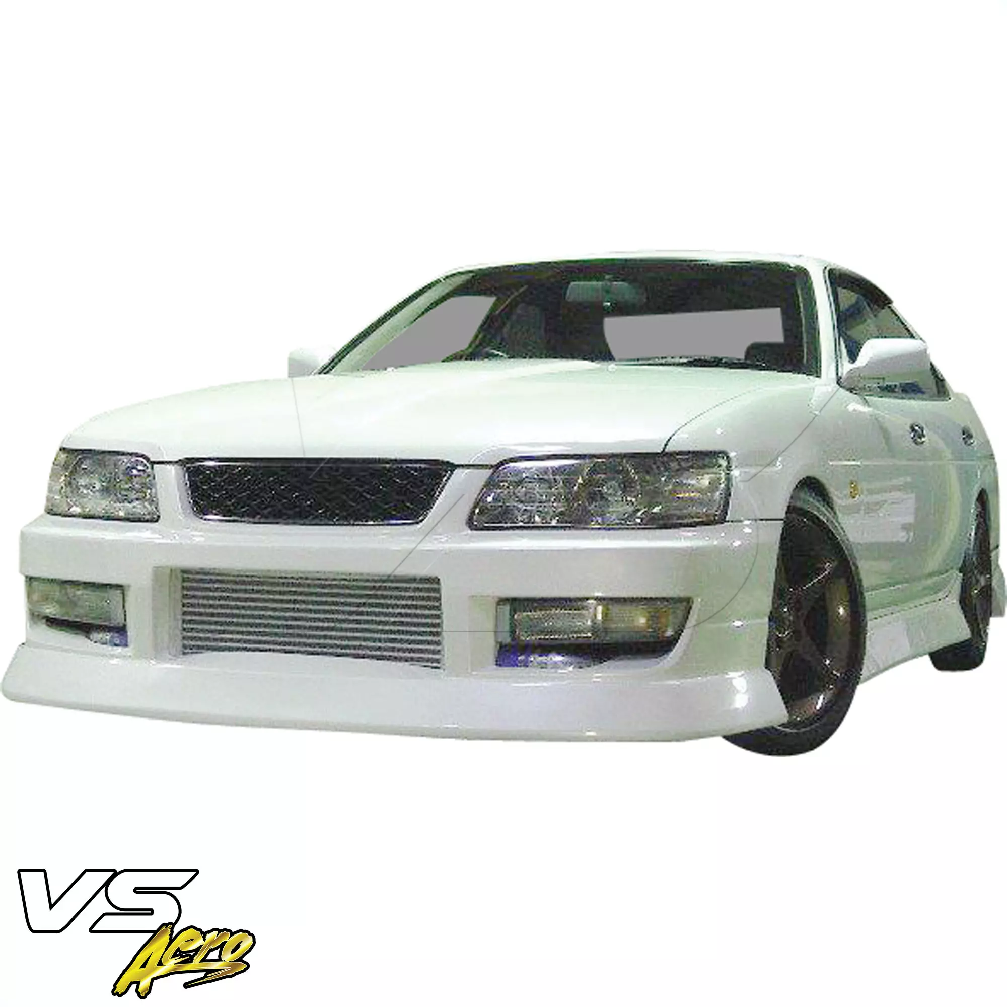 VSaero FRP FKON Front Bumper (late club-s) > Nissan Laurel C35 1998-2002 - Image 2