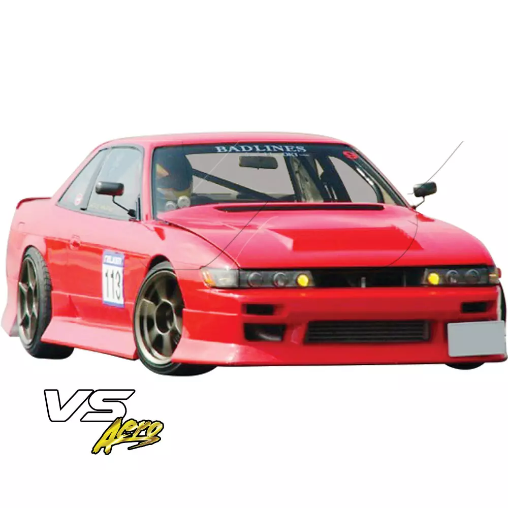 VSaero FRP VERT Front Bumper > Nissan Silvia S13 1989-1994 > 2/3dr - Image 13