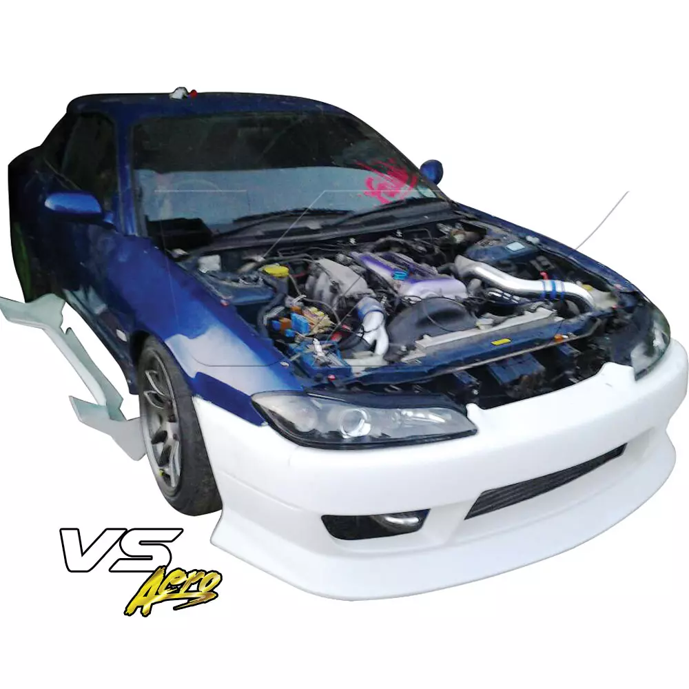 VSaero FRP DMA v3 Front Bumper > Nissan Silvia S15 1999-2002 - Image 7