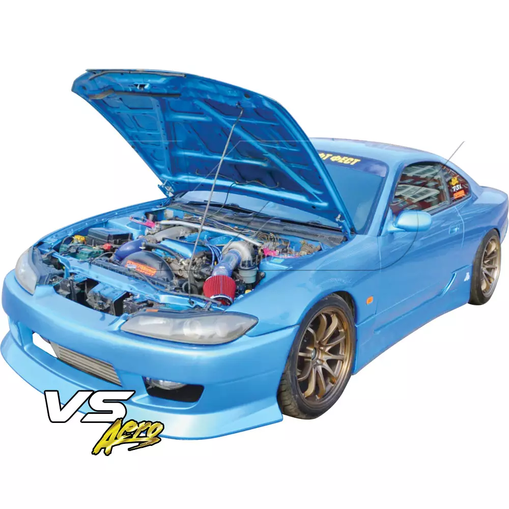VSaero FRP DMA v3 Front Bumper > Nissan Silvia S15 1999-2002 - Image 16
