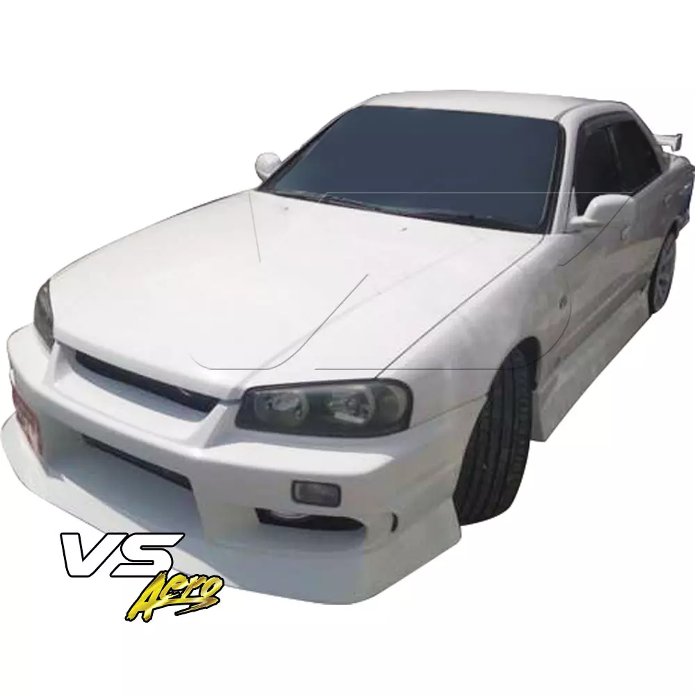 VSaero FRP ORI STR Front Bumper > Nissan Skyline R34 1999-2002 > 2/4dr - Image 8