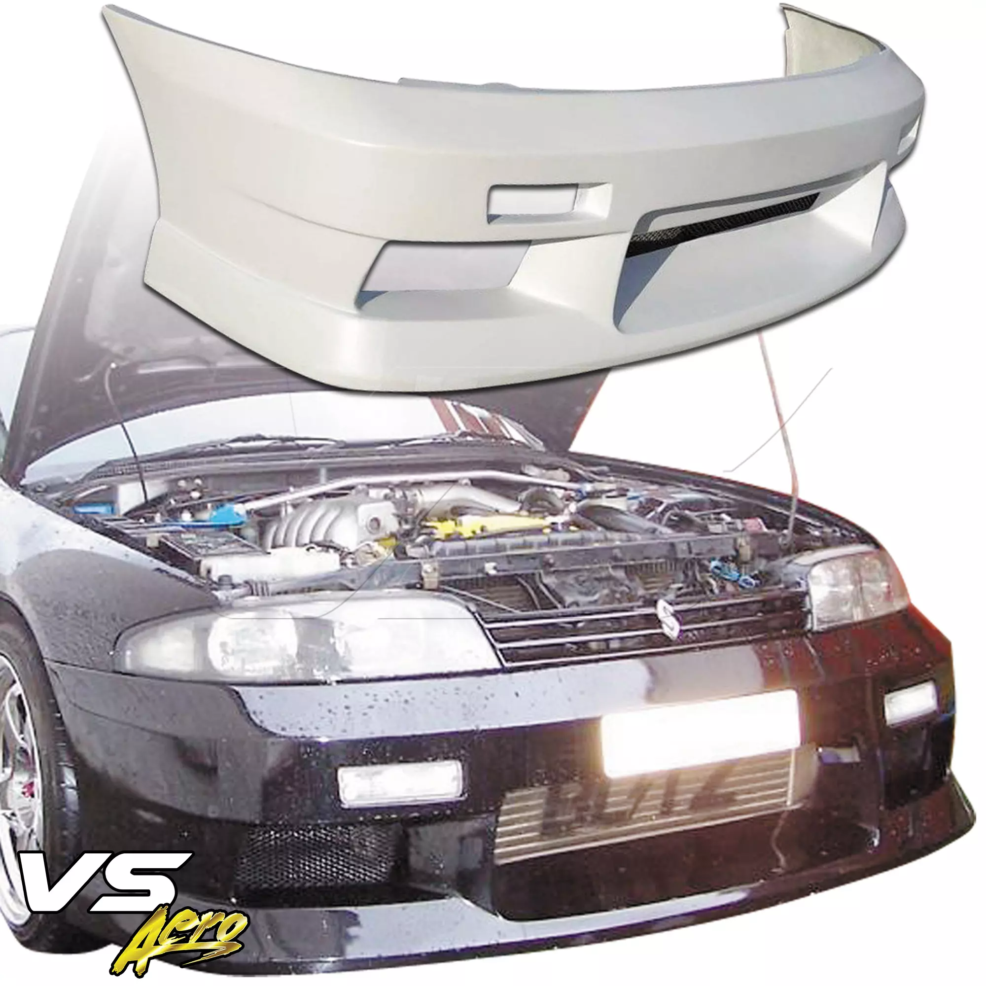 VSaero FRP MSPO Body Kit 4pc > Nissan Skyline R33 GTS 1995-1998 > 4dr Sedan - Image 15