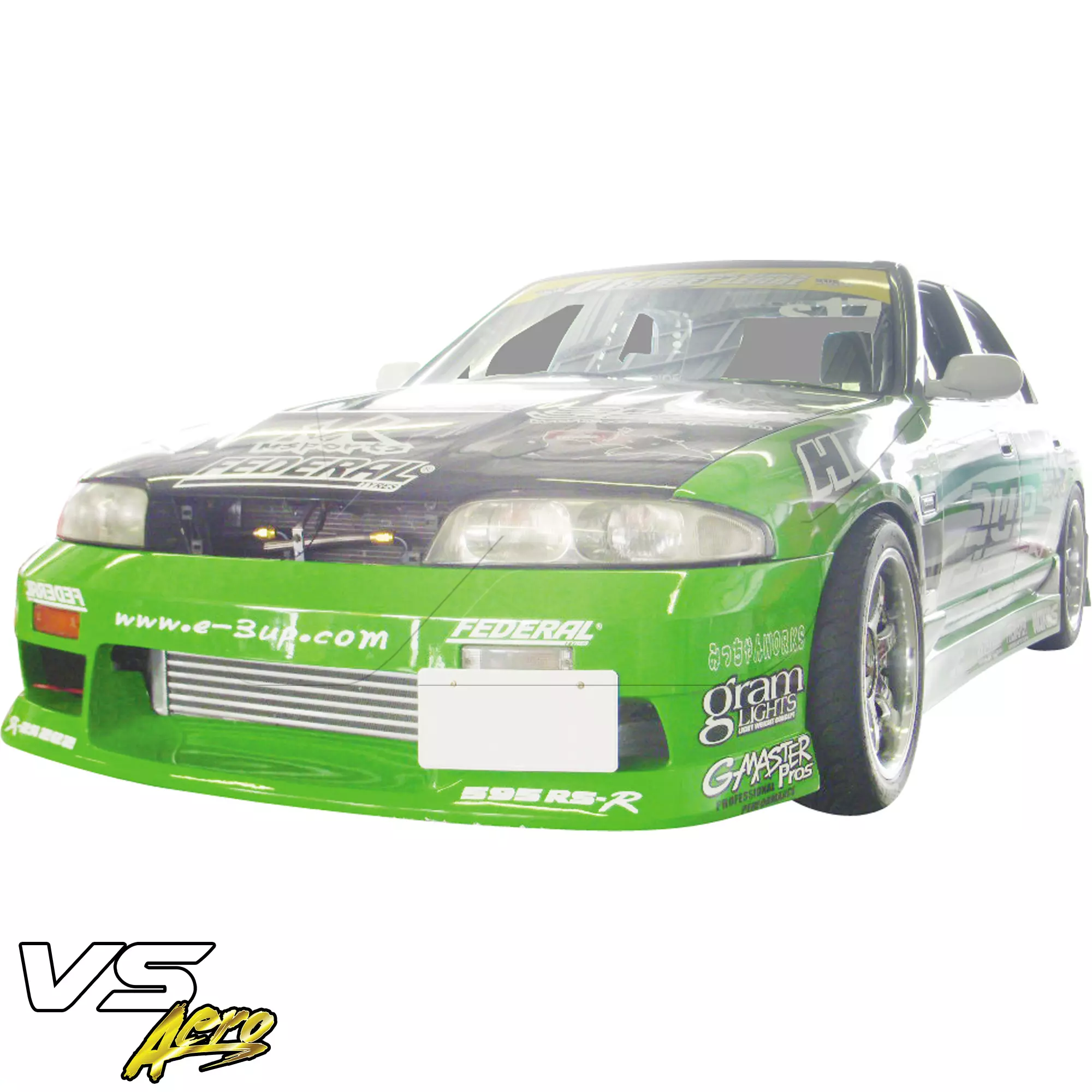 VSaero FRP MSPO Body Kit 4pc > Nissan Skyline R33 GTS 1995-1998 > 4dr Sedan - Image 20