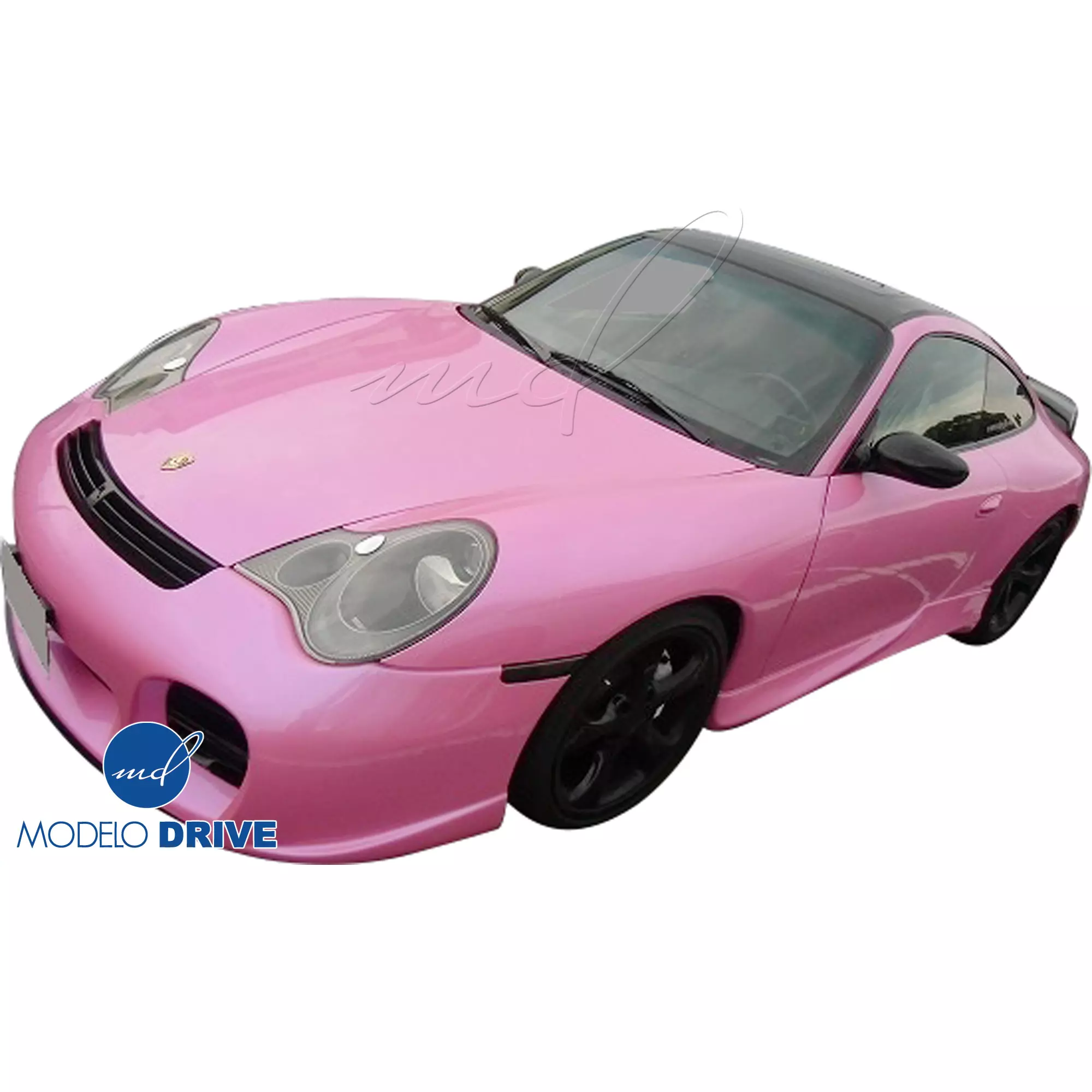 ModeloDrive Carbon Fiber TART GT Front Bumper w Lip Grille > Porsche 911 (996) 2002-2004 - Image 28