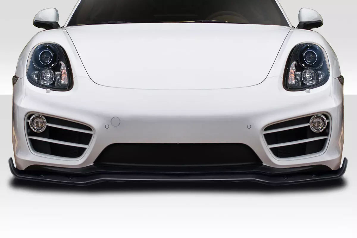 2014-2016 Porsche Cayman Duraflex Motox Front Lip Under Spoiler 1 Piece - Image 1