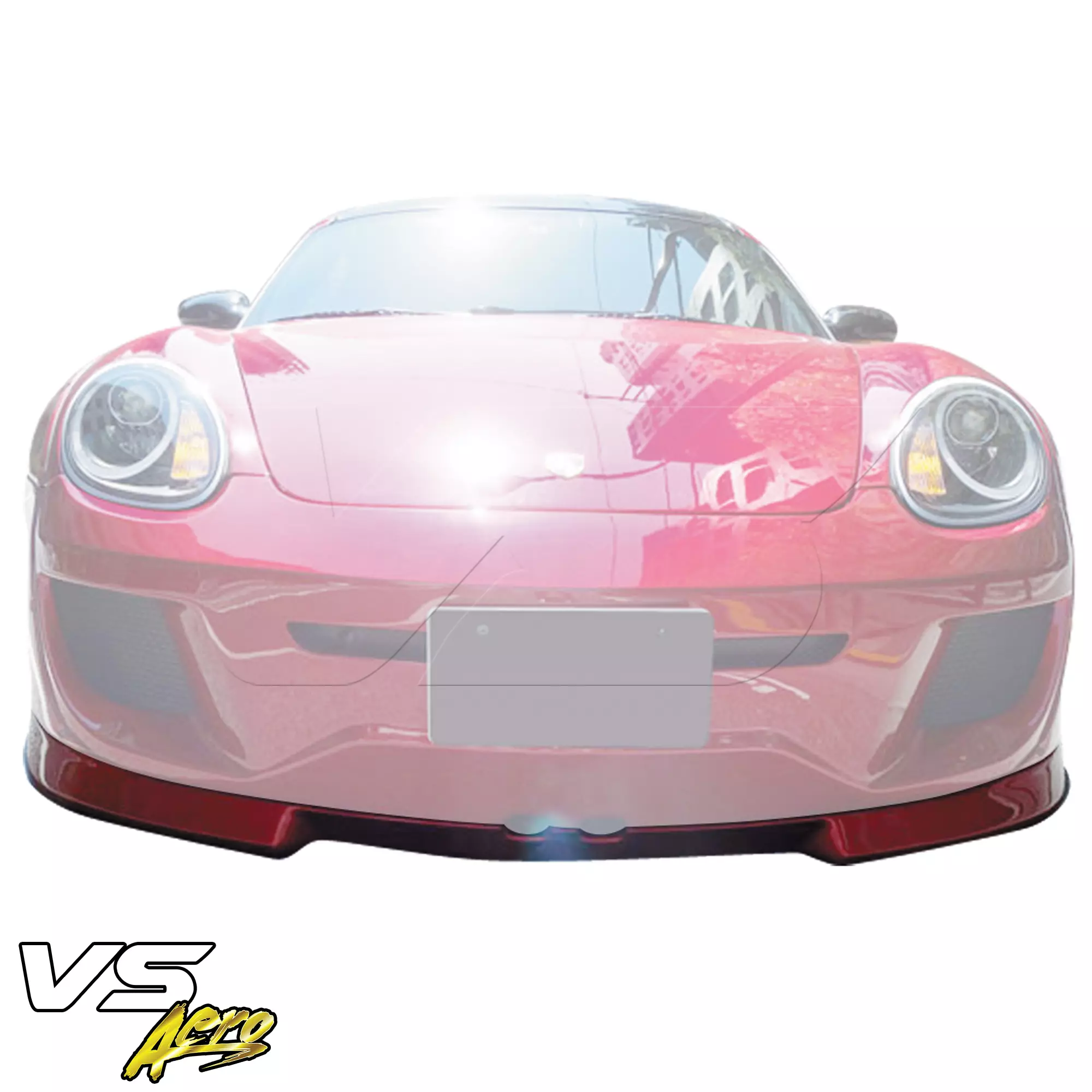 VSaero FRP TKYO v1 Wide Body Front Lip > Porsche Cayman 987 2006-2008 - Image 4
