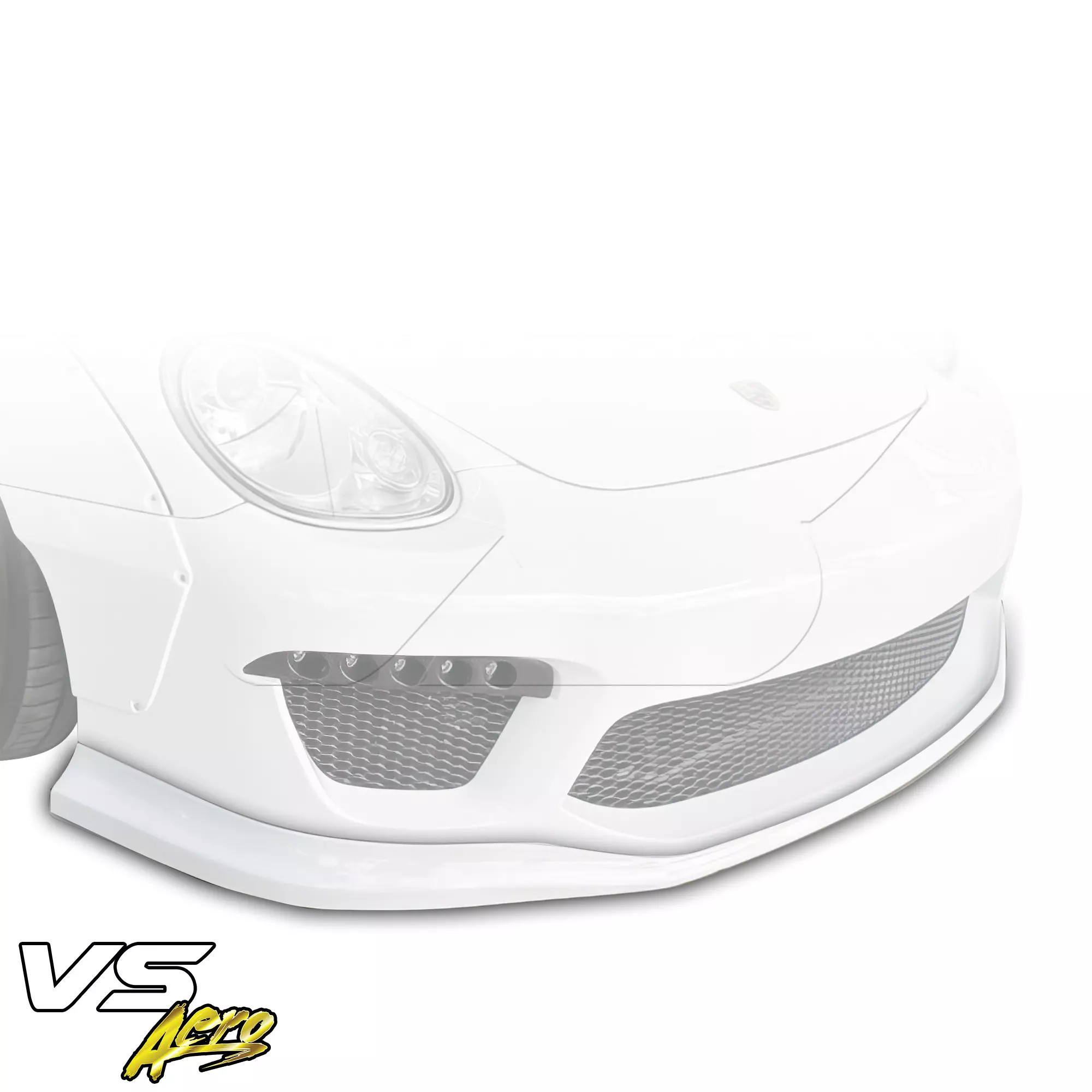 VSaero FRP TKYO v2 Wide Body Front Lip > Porsche Cayman 987 2006-2008 - Image 2