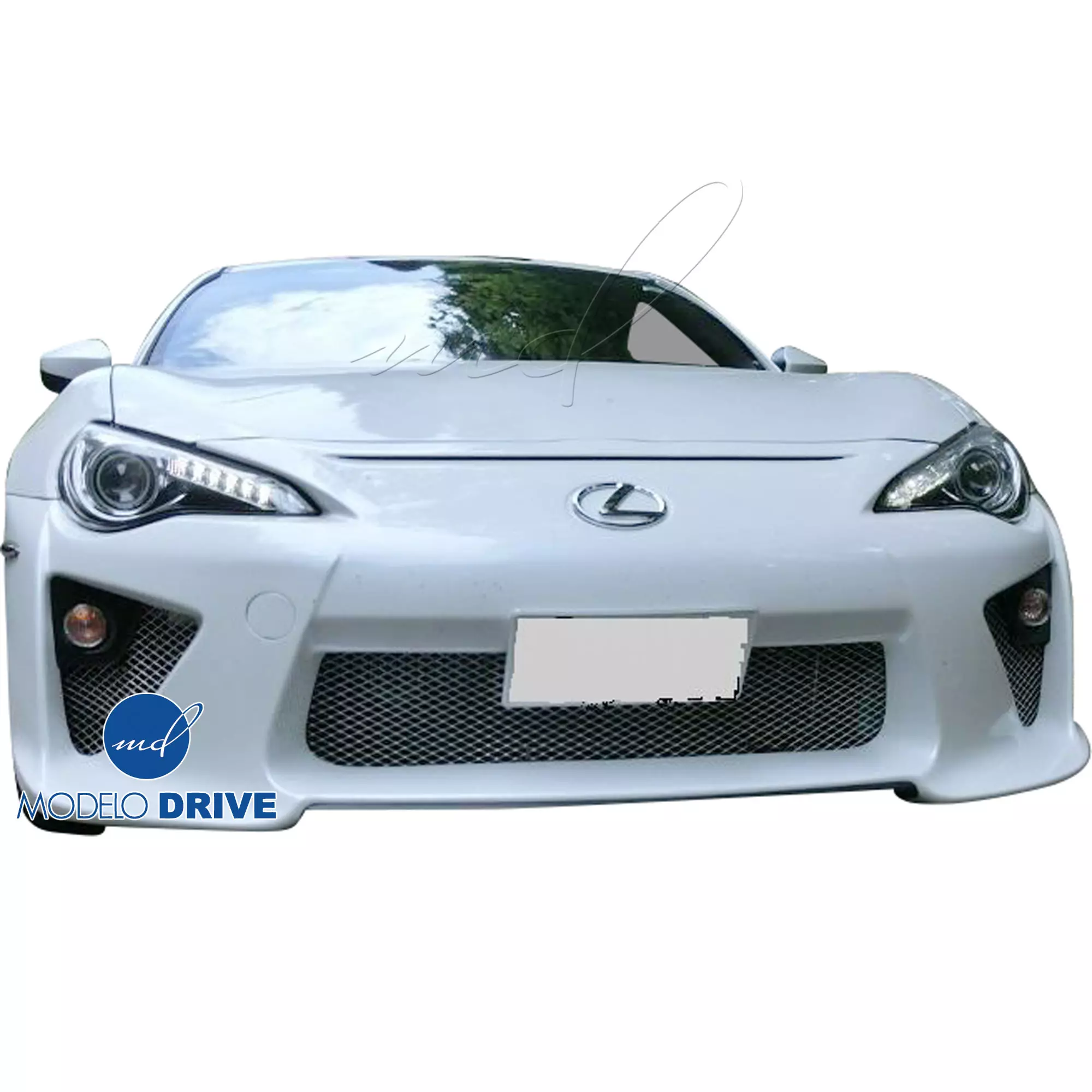 ModeloDrive FRP DMD Front Bumper w Lip Combo > Subaru BRZ ZN6 2013-2020 - Image 12