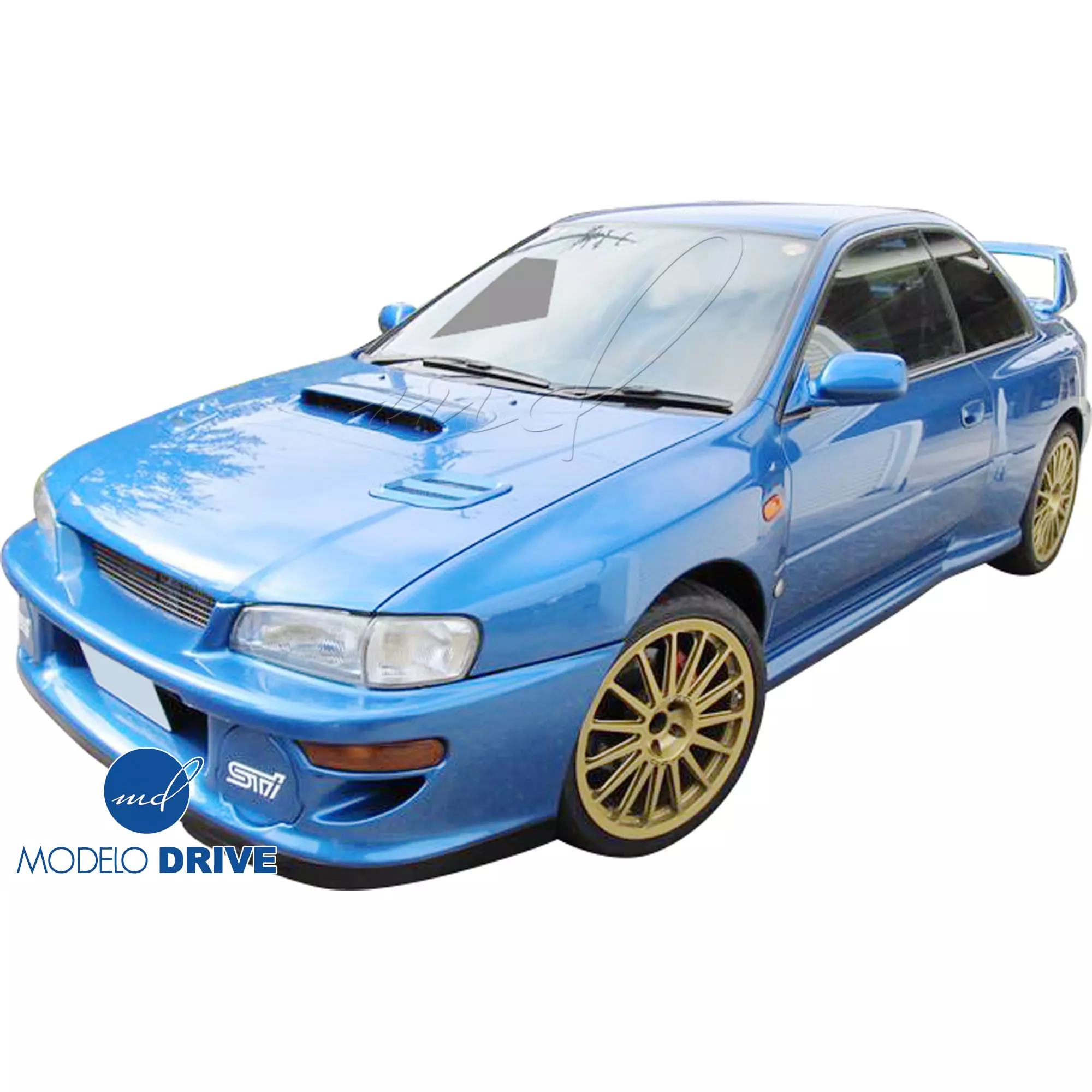 ModeloDrive FRP LS WRC 00 Front Bumper w Caps 3pc > Subaru Impreza (GC8) 1993-2001 > 2/4dr - Image 18