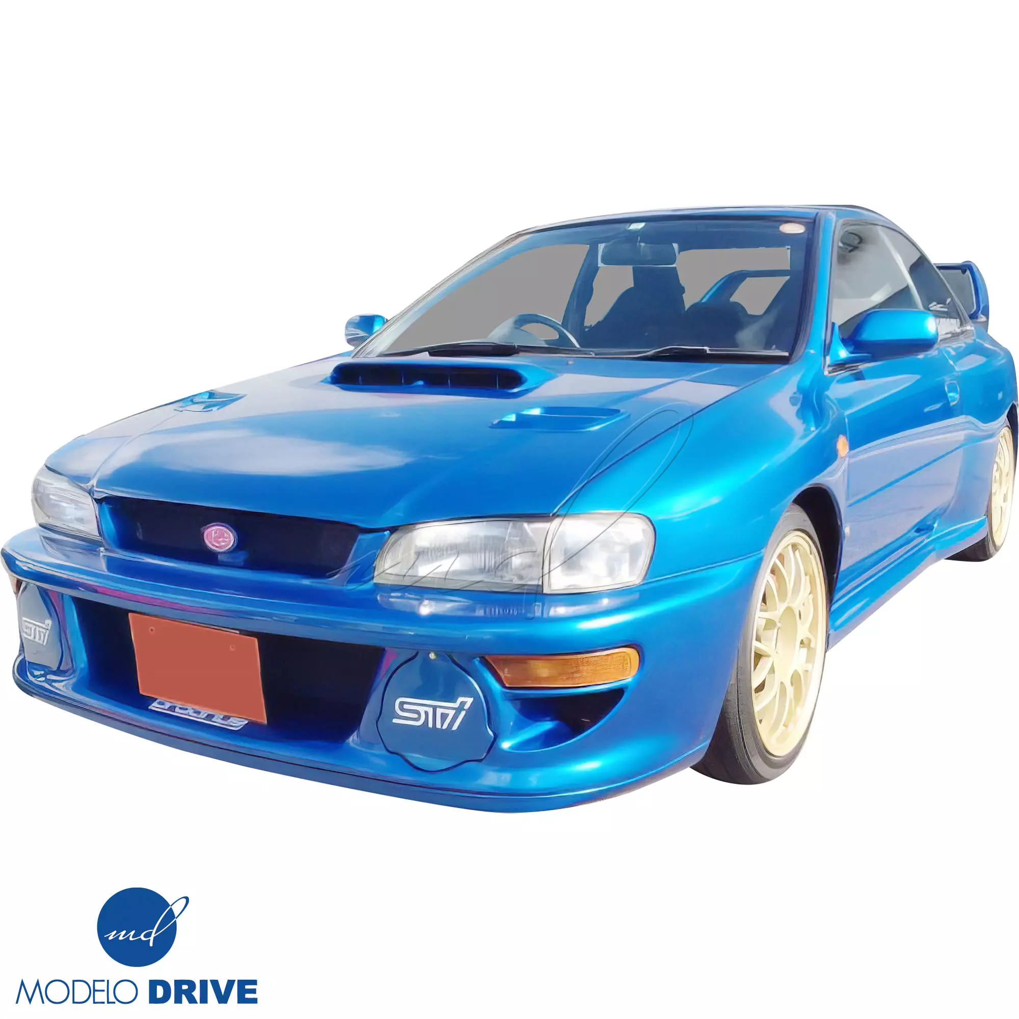 ModeloDrive FRP LS WRC 98 Wide Body Kit 11pc > Subaru Impreza (GC8) 1993-2001 > 2dr Coupe - Image 7