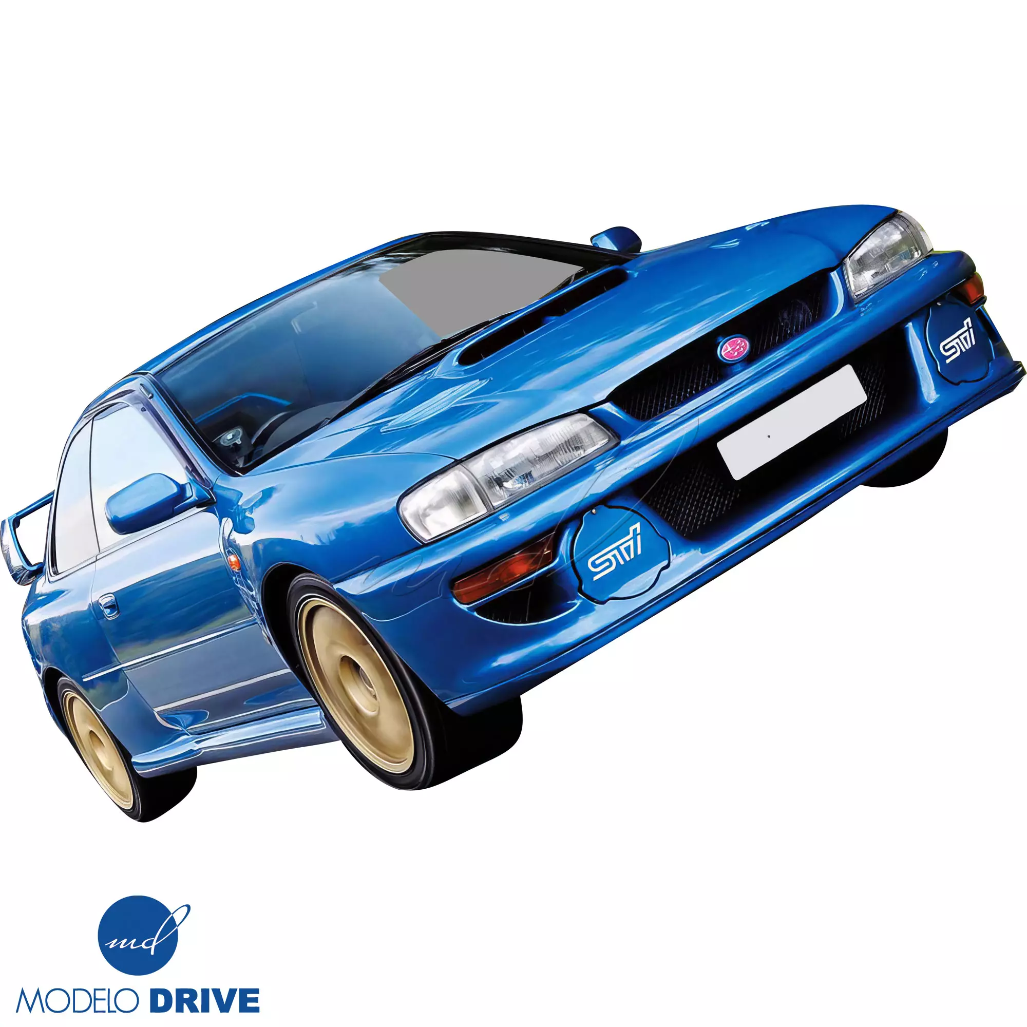 ModeloDrive FRP LS WRC 98 Wide Body Kit 11pc > Subaru Impreza (GC8) 1993-2001 > 2dr Coupe - Image 9