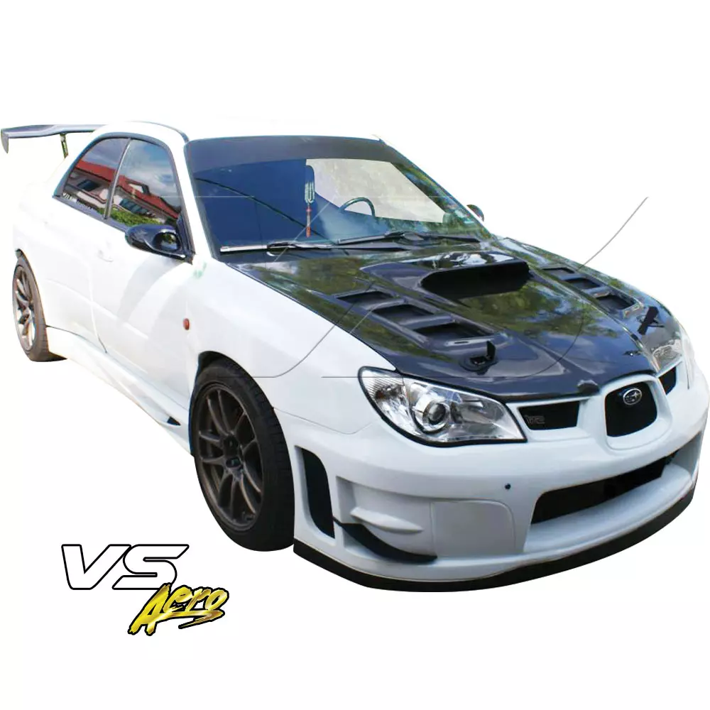 VSaero FRP WRC Front Bumper 3pc > Subaru Impreza WRX 2006-2007 > 4/5dr - Image 2