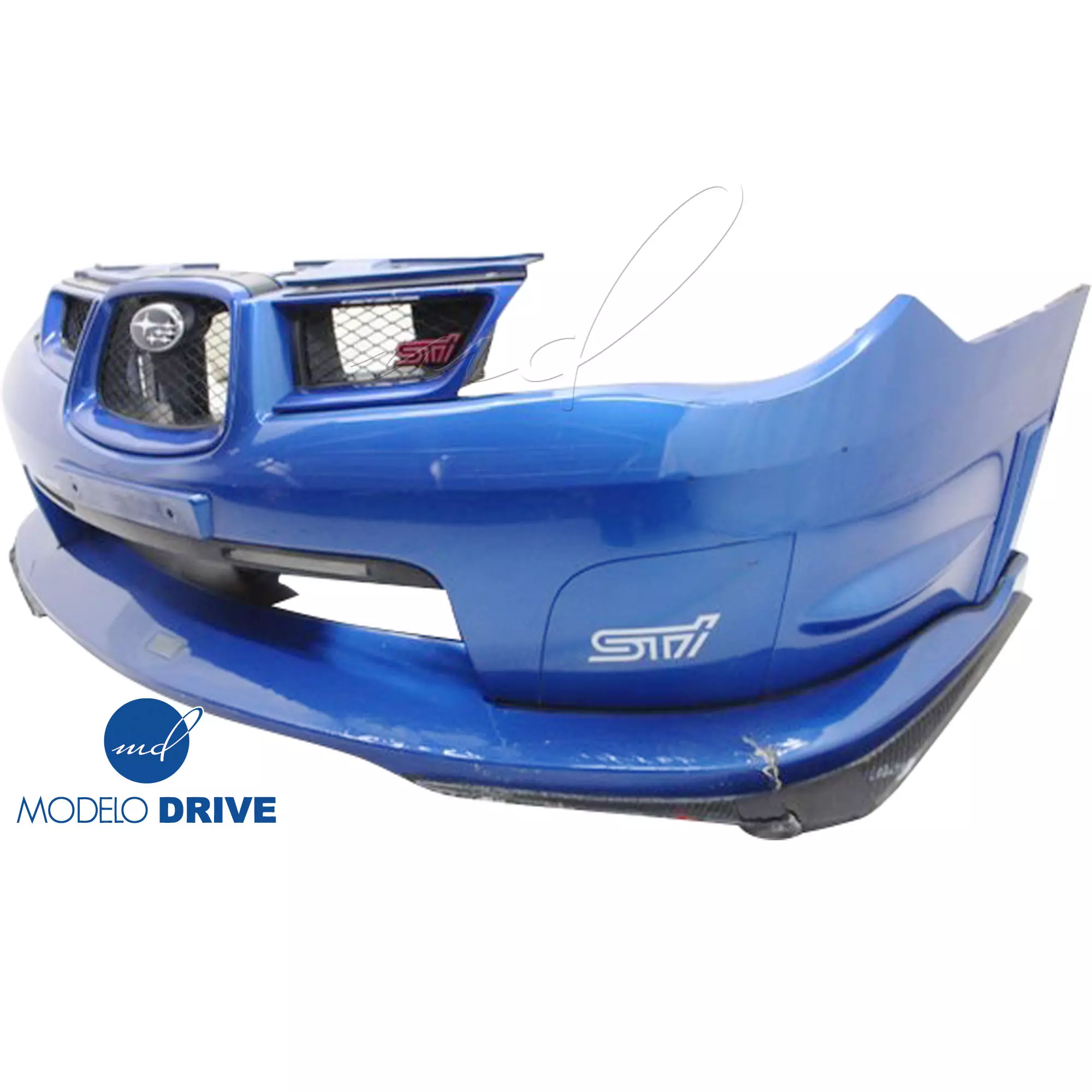 ModeloDrive FRP VAR Front Valance Add-on > Subaru WRX 2006-2007 > 4dr Sedan - Image 7