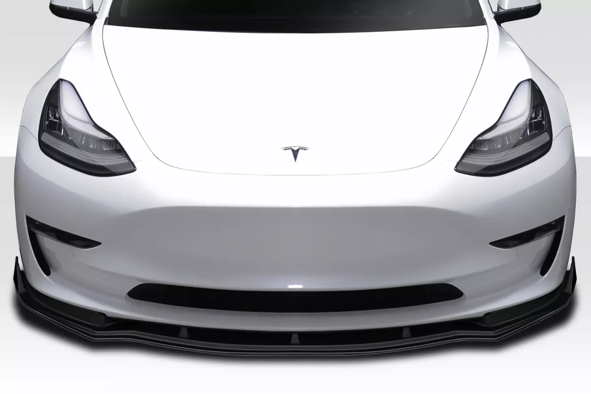 2018-2023 Tesla Model 3 Duraflex EBS Front Lip 1 Piece - Image 1