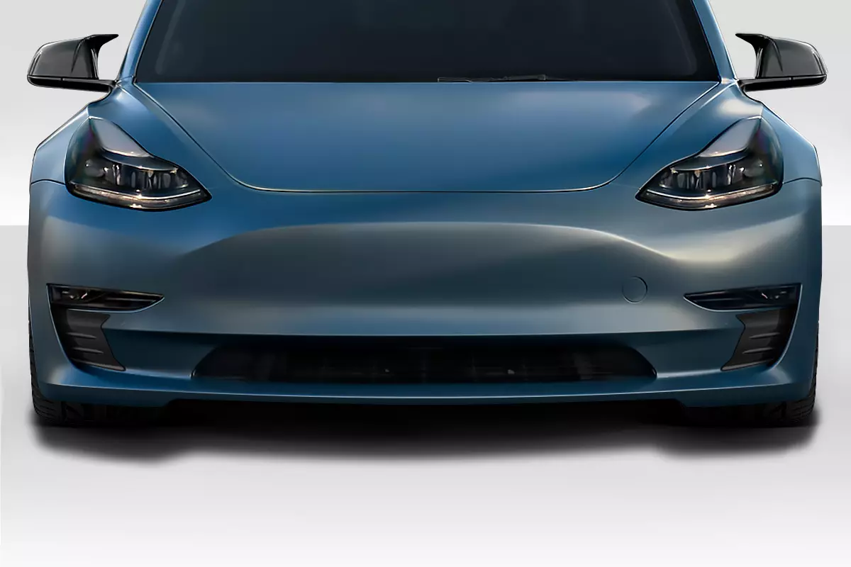 2018-2023 Tesla Model 3 Duraflex Vortex Front Bumper Vent Trim 2 Pieces - Image 3